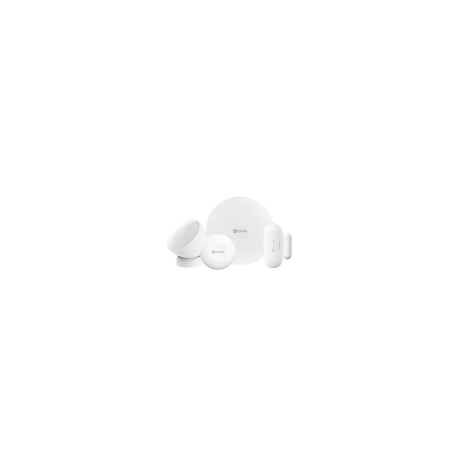 Kit sistem de alarma Smart Home EZVIZ, comunicare Wireless ZigBee CS-B1-HomeSensorKit