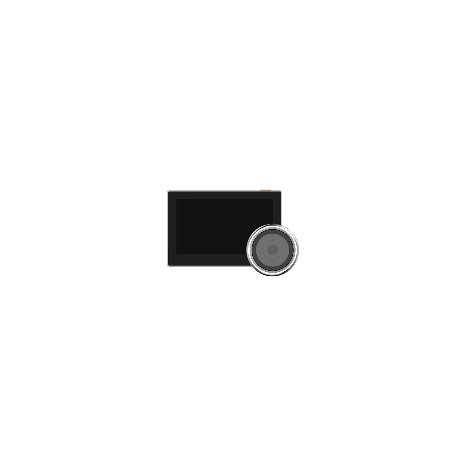 Vizor electronic smart, Wi-Fi, FullHD 1080P, monitor 4.3 inch, acumulator 2200mAh - EZVIZ CS-HP2-2MP