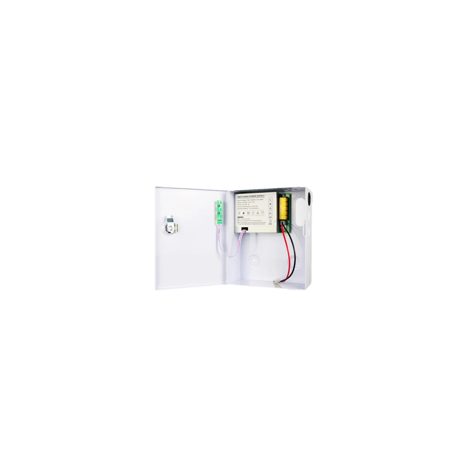 Sursă de alimentare 12V 3 Ah cu cutie metalică, Backup SIHD1203-01BR
