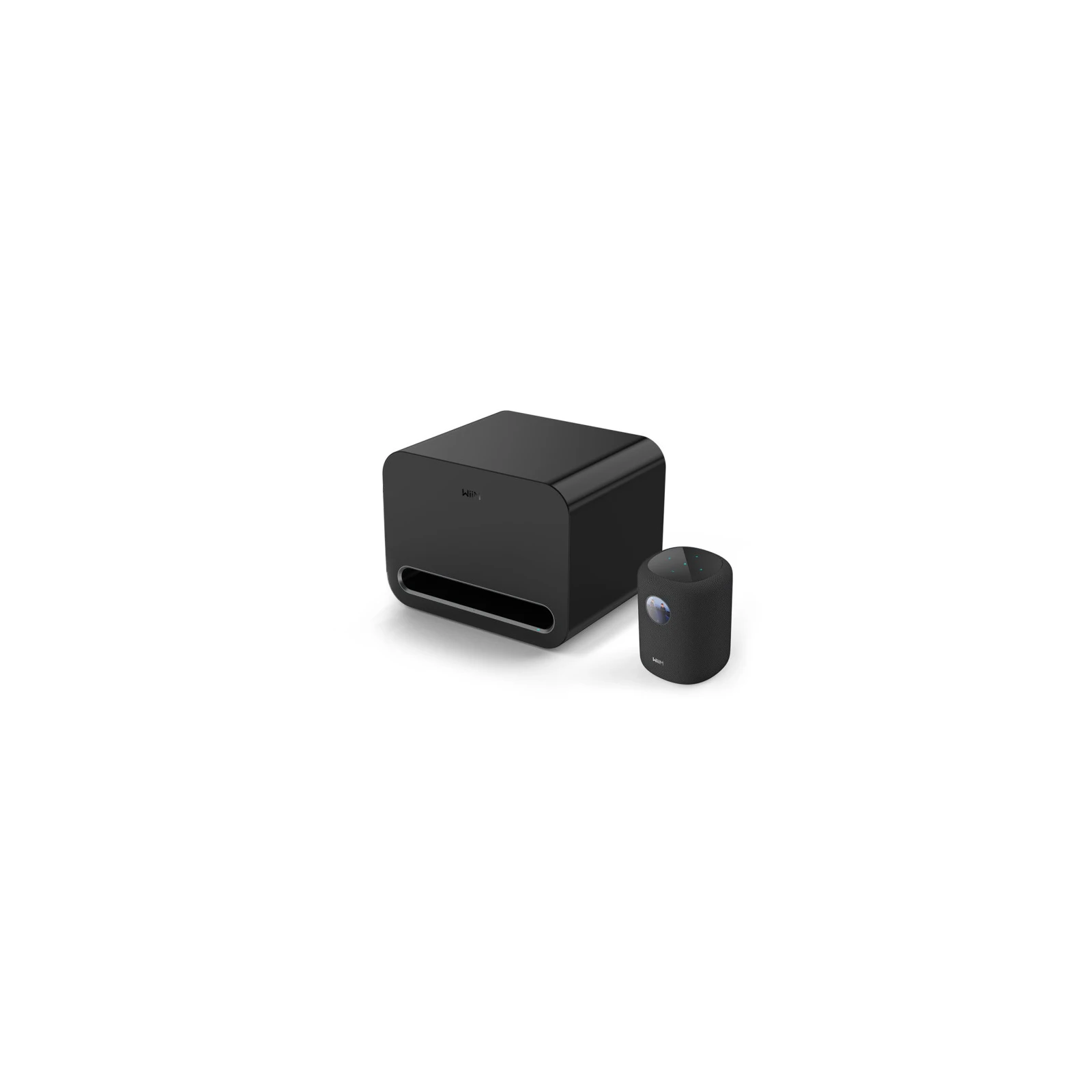 Pachet sonorizare wireless cu WiiM Sound si WiiM SUB PRO, negru - TG26