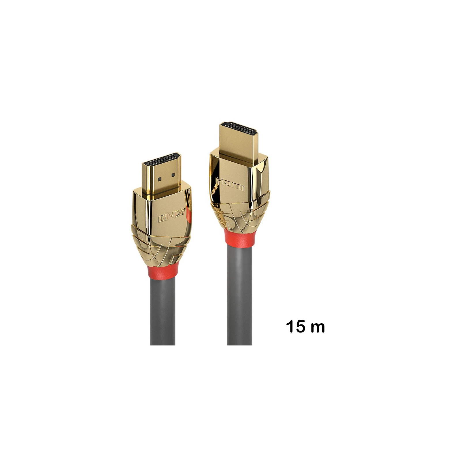 Cablu HDMI Standard de 15 m, Lindy, Gold Line 37867