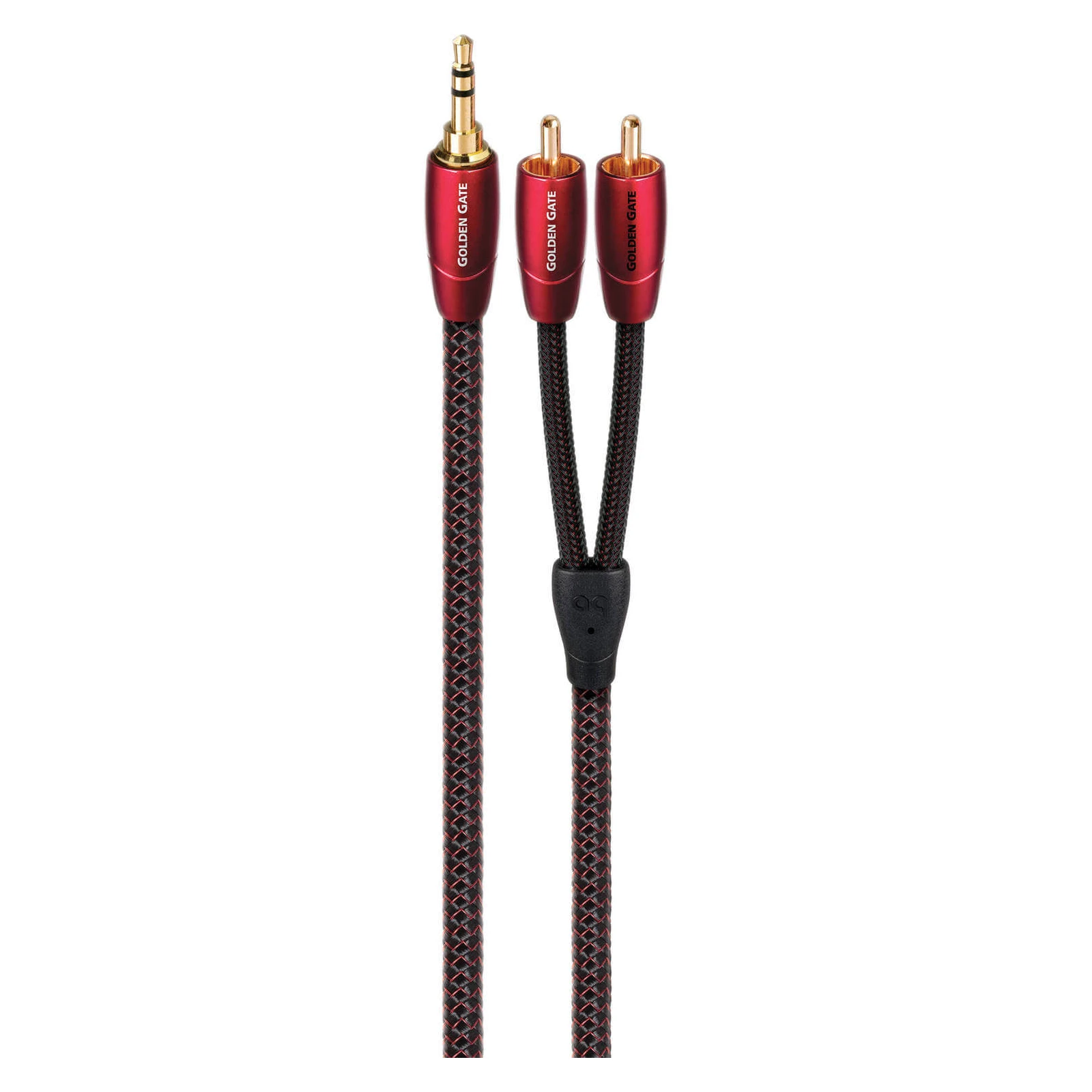 Cablu audio 3.5mm T - 2RCA AudioQuest Golden Gate 1.5m