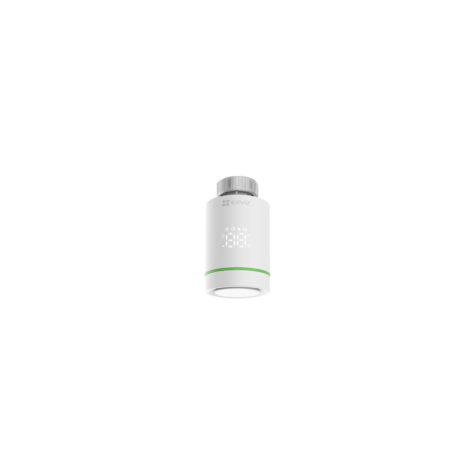 Termostat inteligent EZVIZ, pentru calorifer, afisaj LED, precizie 0.5°C, comunicare Wireless ZigBee CS-T55-R100-G