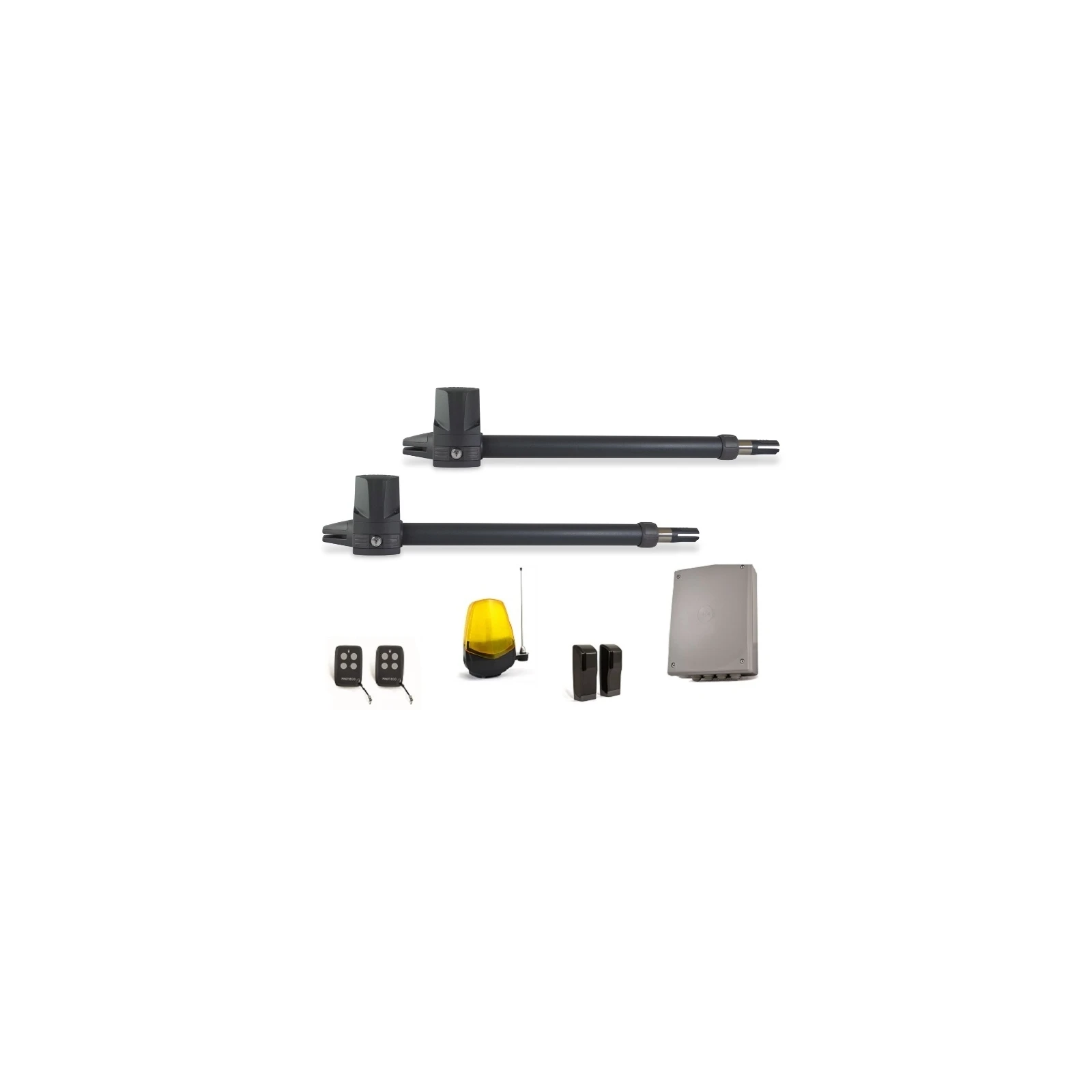 KIT PENTRU PORTI BATANTE CU 2 ACTUATOARE