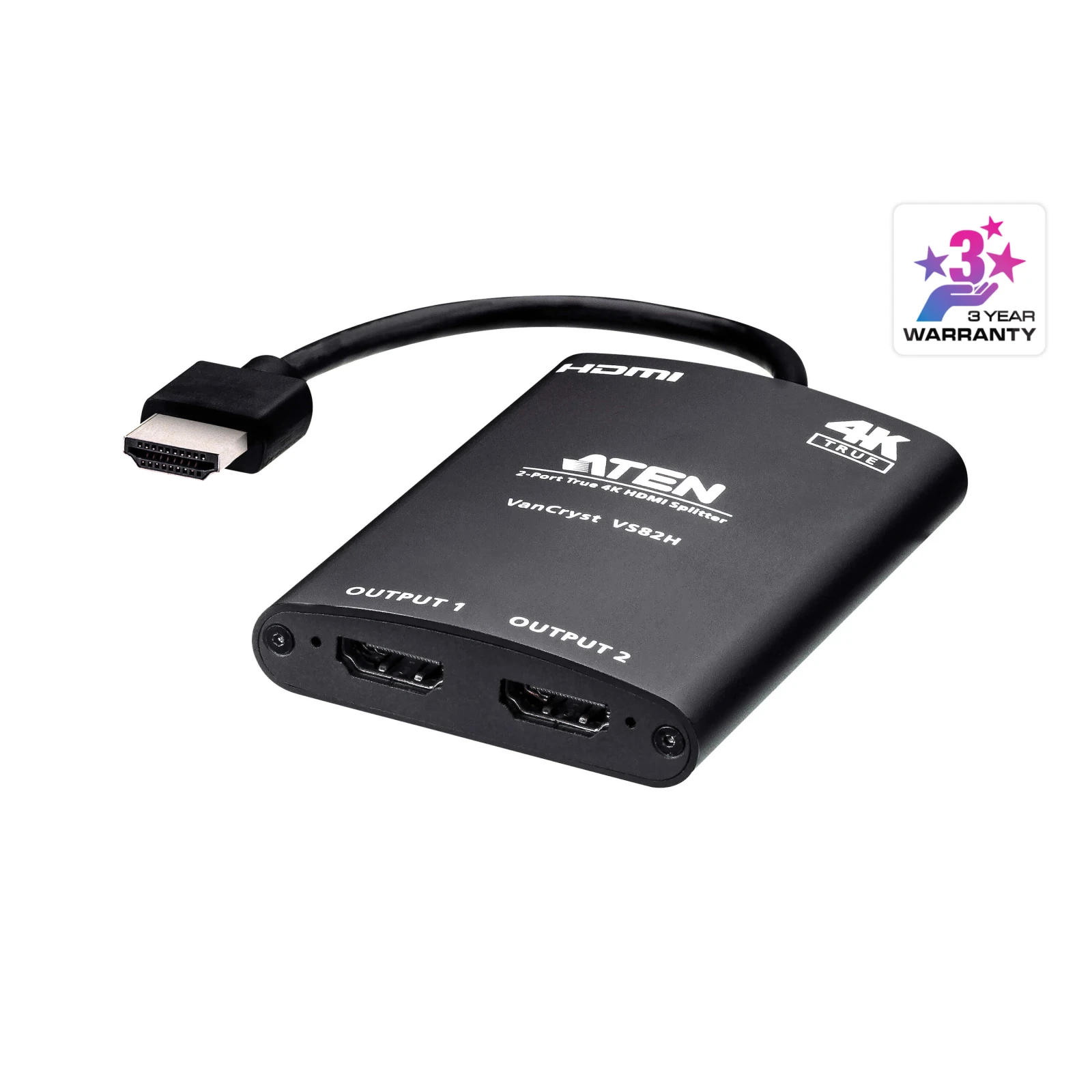 ATEN 2-Port 4K HDMI Splitter VS82H-AT