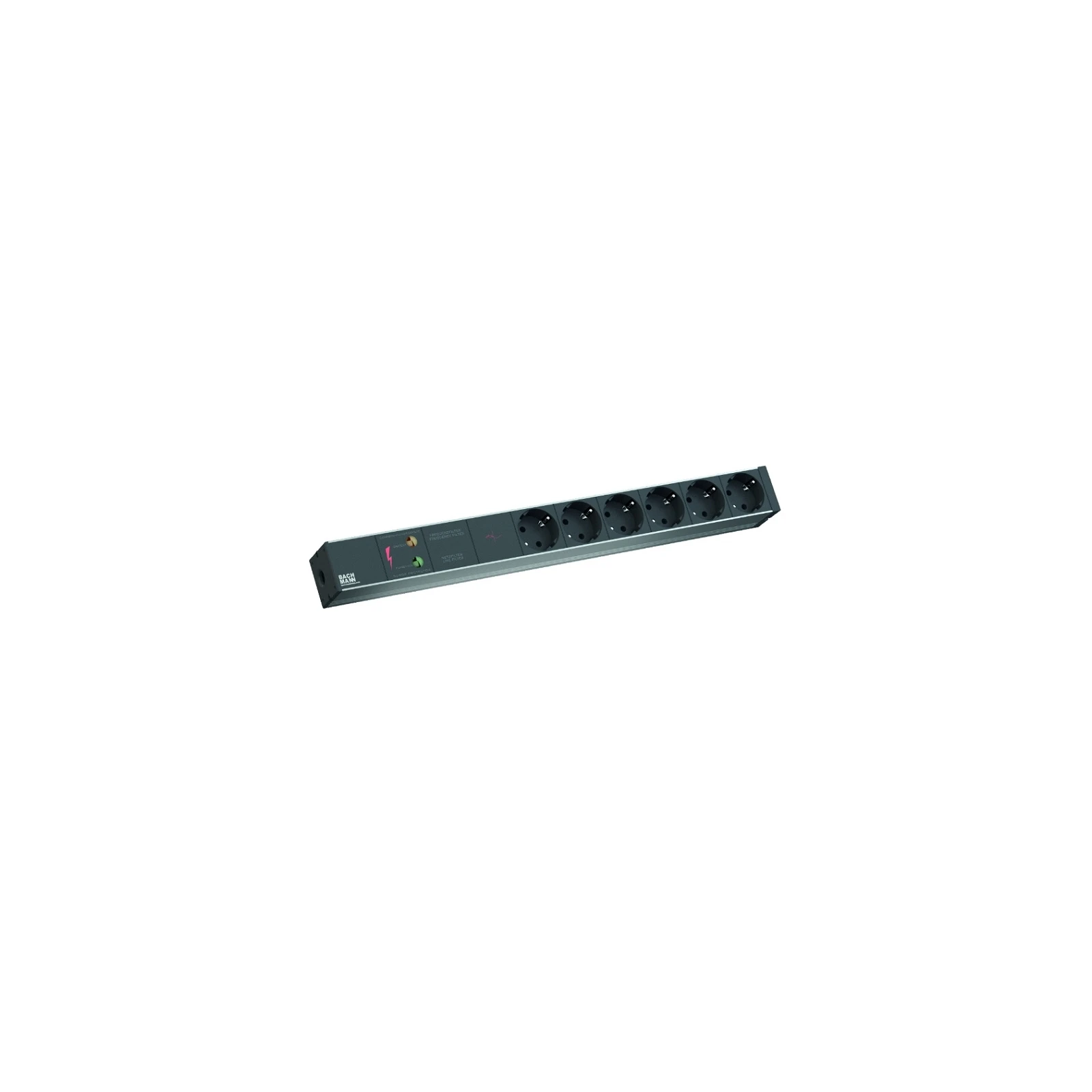 PDU 19", 6 X SCHUKO, CABLU 2M, STECHER SCHUKO