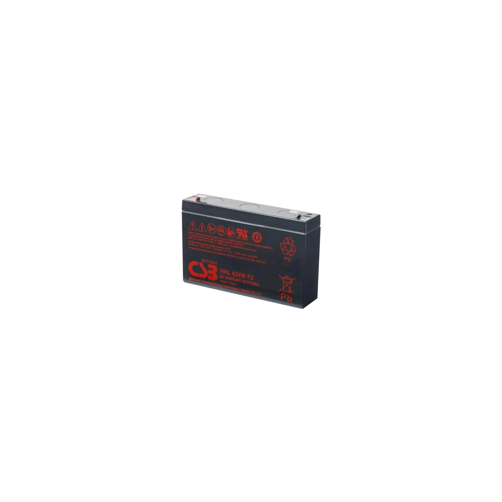 ACCU CSB HRL634W 6V/9AH