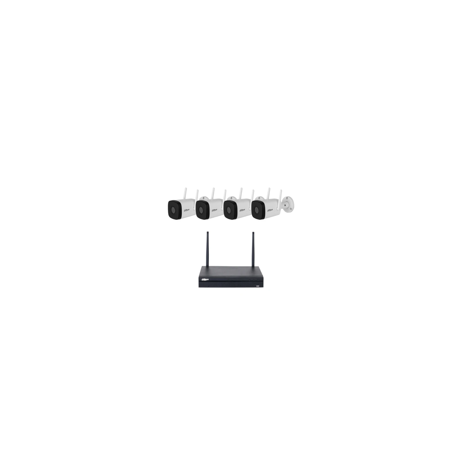 Kit 4 camere IP 4MP cu nvr inclus BH-KNVR-4HFW1430DT-STW