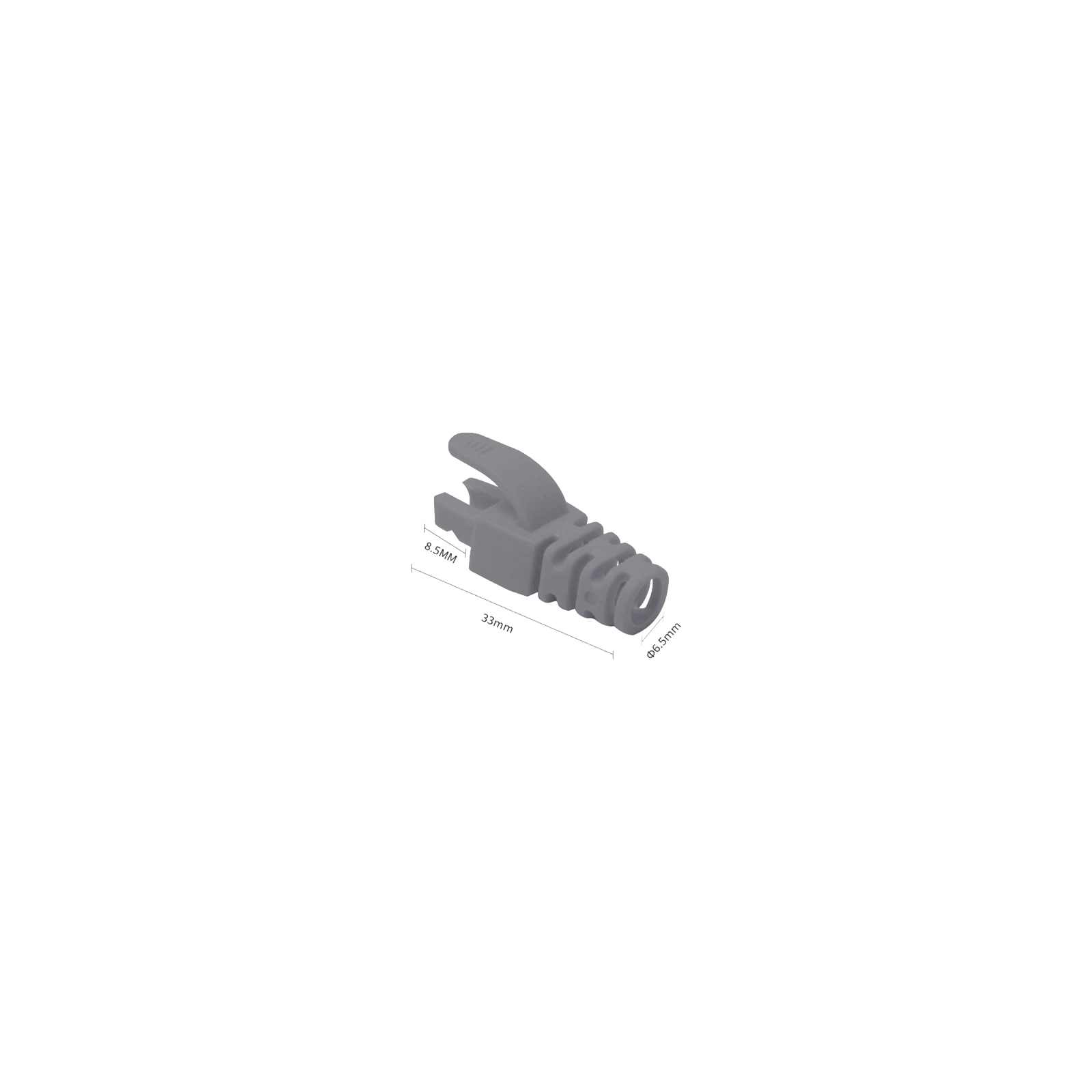Manson protectie mufa RJ45, gri (100buc) RJ45-CAP-GY