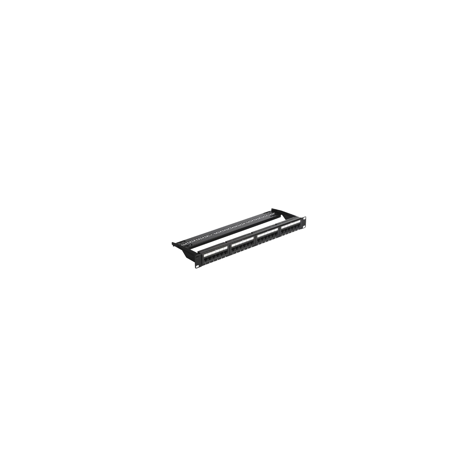 Patch Panel 1U, UTP cat5e, 24 porturi RJ45 - ASYTECH Networking ASY-PP-UTP5E-24