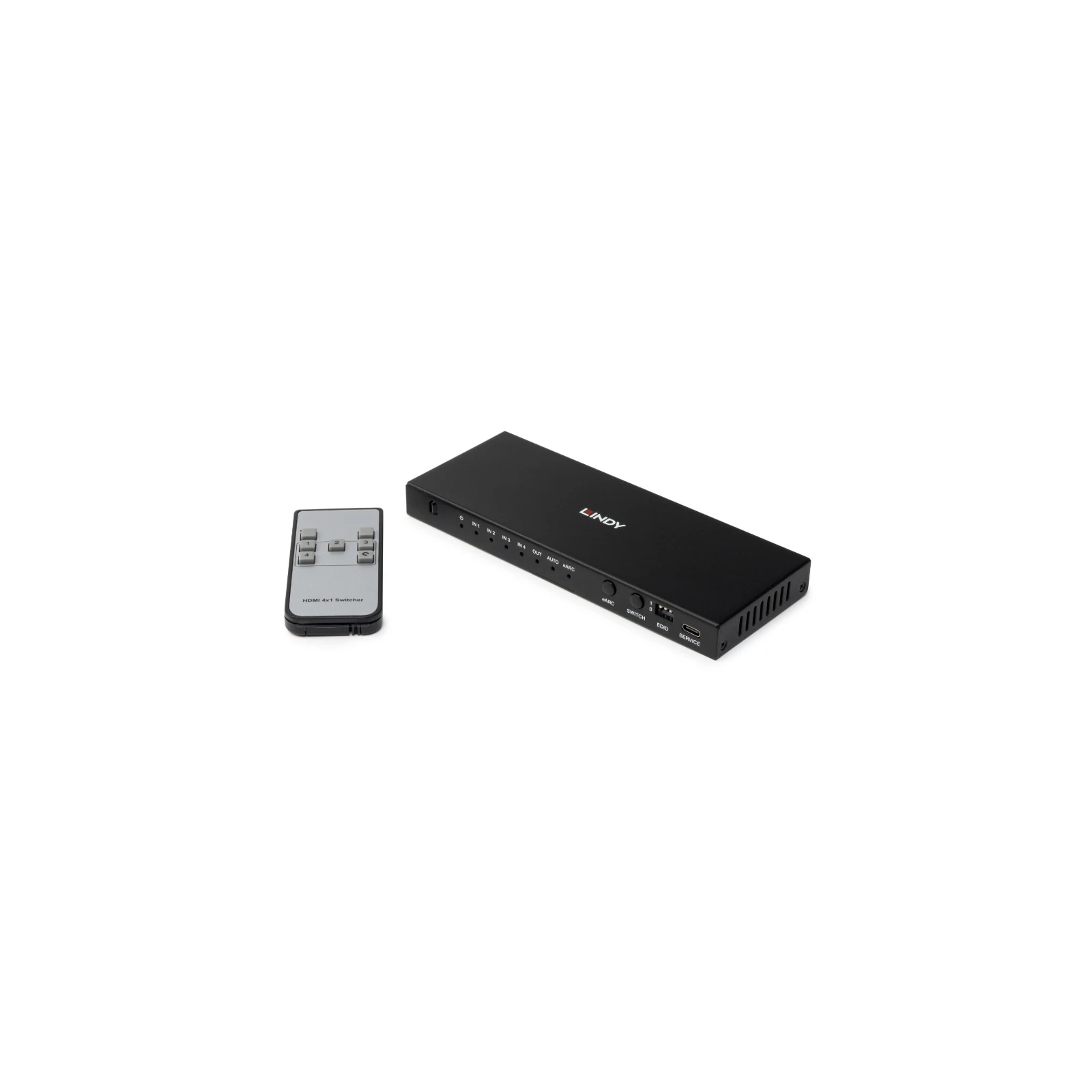 Switch HDMI 8K60 cu 4 porturi și eARC, Lindy 38386