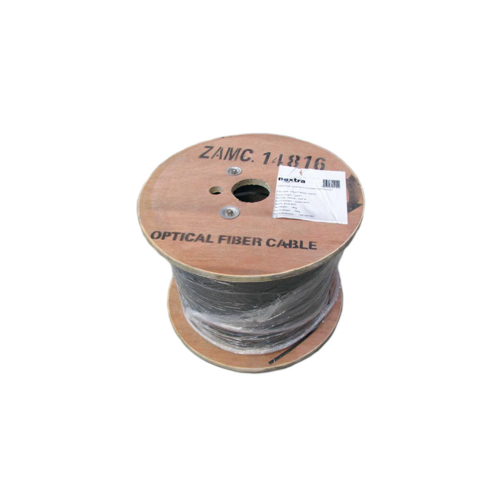 Cablu fibră optică NEXTRA FTTH DROP messinger 2 x SM G657A1 - cu șufă metalică FTTHDROP2XSM