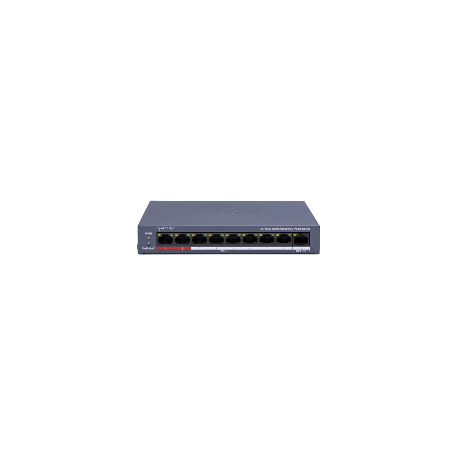 SWITCH UNMANAGED CU 9 PORTURI (8 POE)