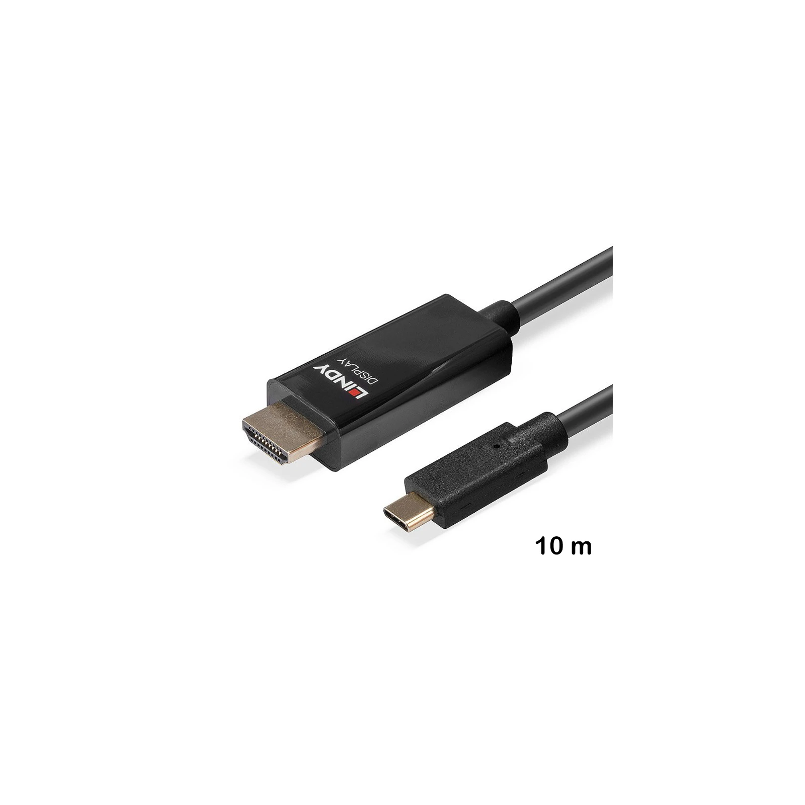 Cablu adaptor USB tip C la HDMI® 4K60 de 10 m cu HDR, Lindy 43317
