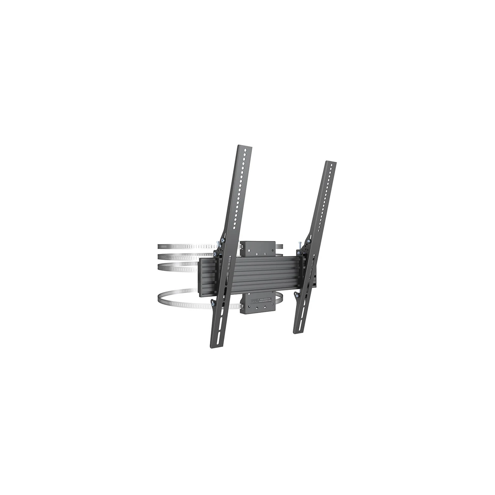 Suport TV pe coloana, Multibrackets MB-9475, 43"-86", max.75kg, otel, negru