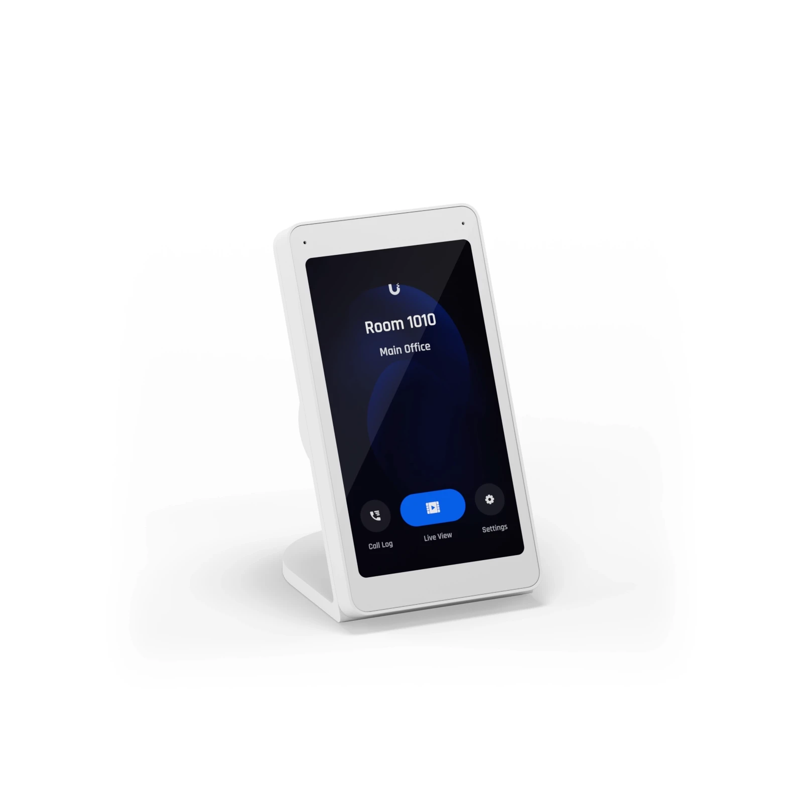 Metal table stand for Intercom Viewer.