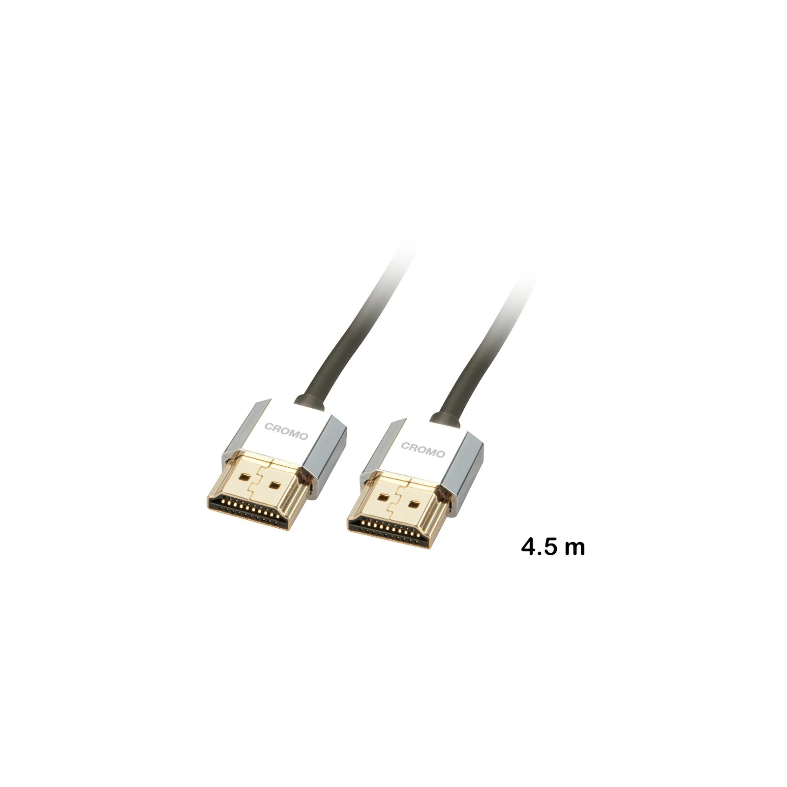 Cablu HDMI High Speed A/A, 4.5 m, Lindy, Cromo Slim 41676