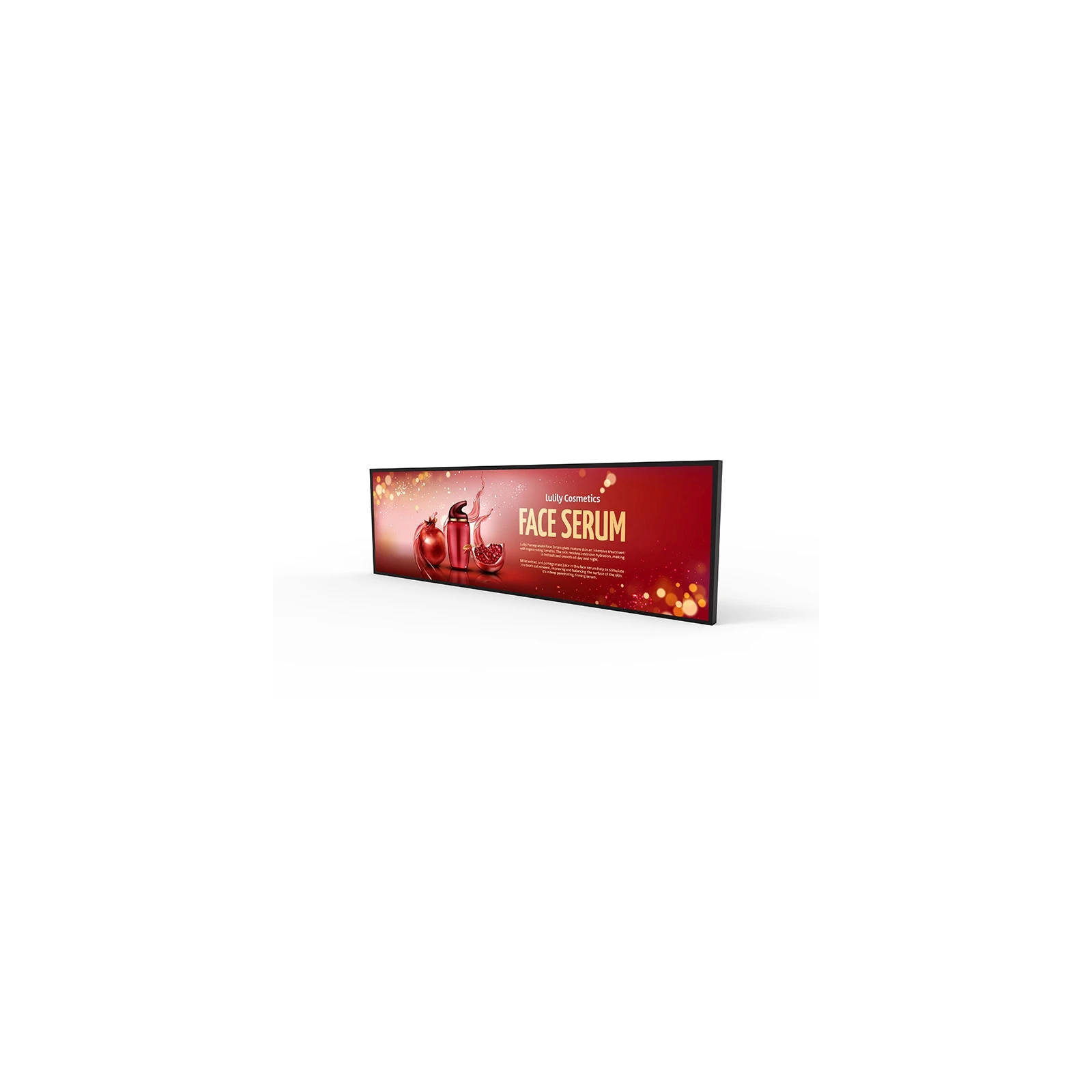 Display Profesional Ultra-Wide Stretched 37” ALSEE, Full HD, 1000 cd/m², Android, Functionare 24/7