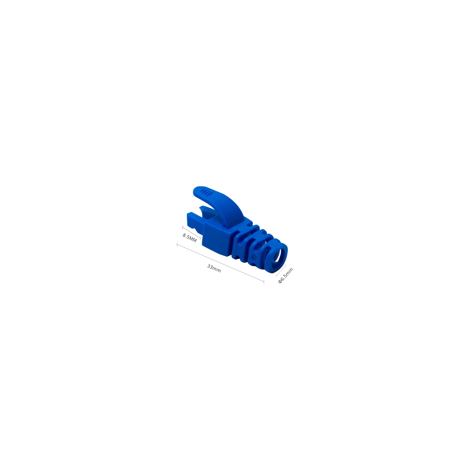 Manson protectie mufa RJ45, albastru (100buc) RJ45-CAP-BL