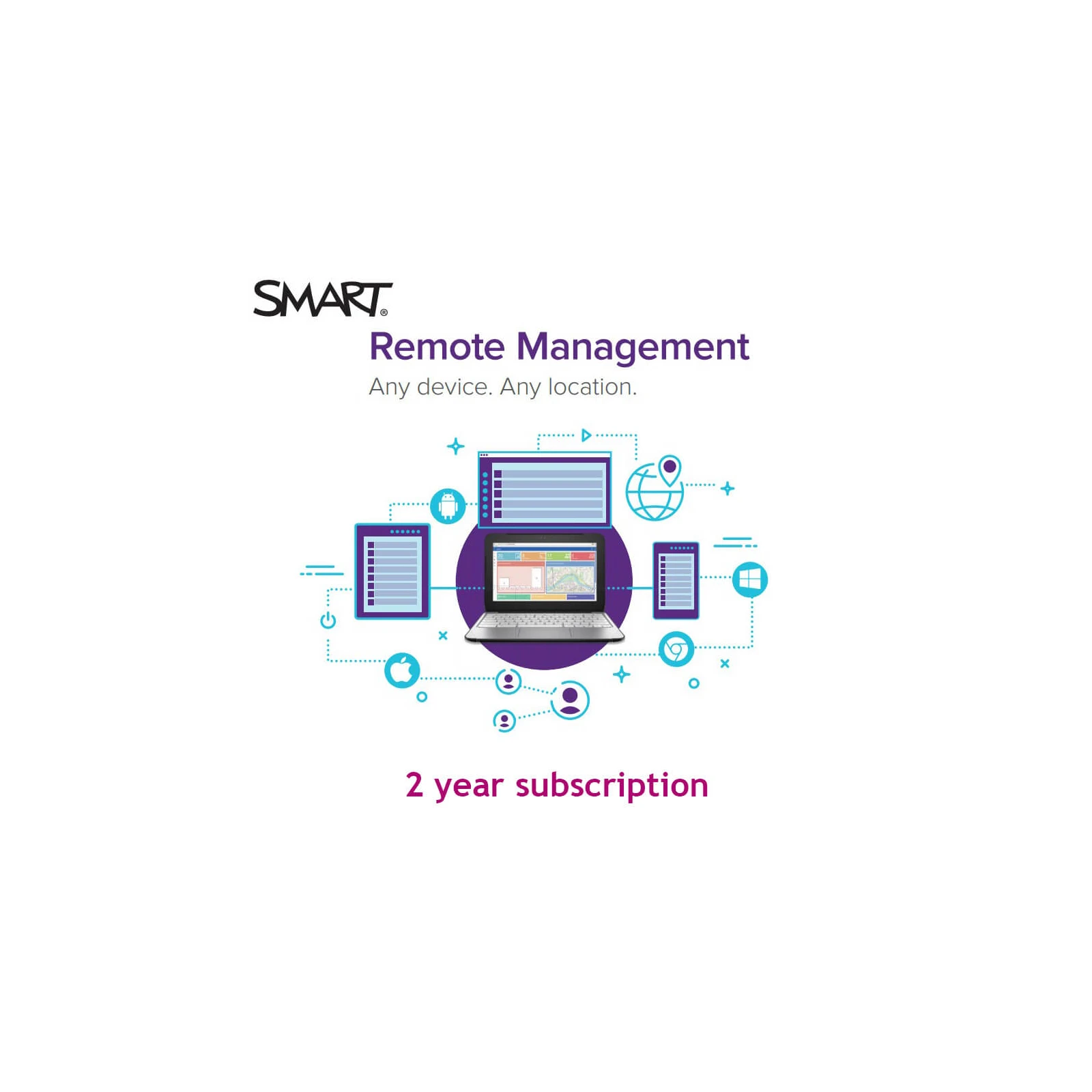 Software SMART Remote Management- 2 year subscription