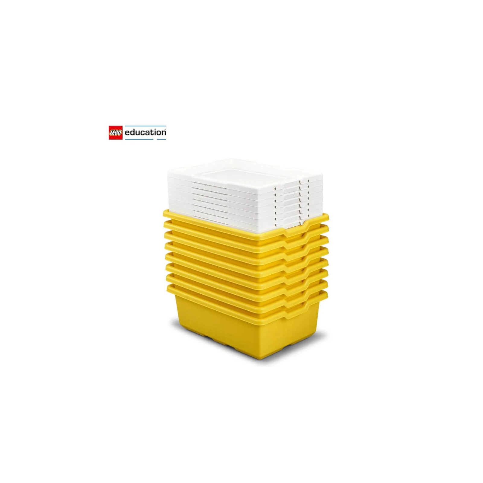 45496 LEGO®, Set de 8 cutii Medii pentru depozitare