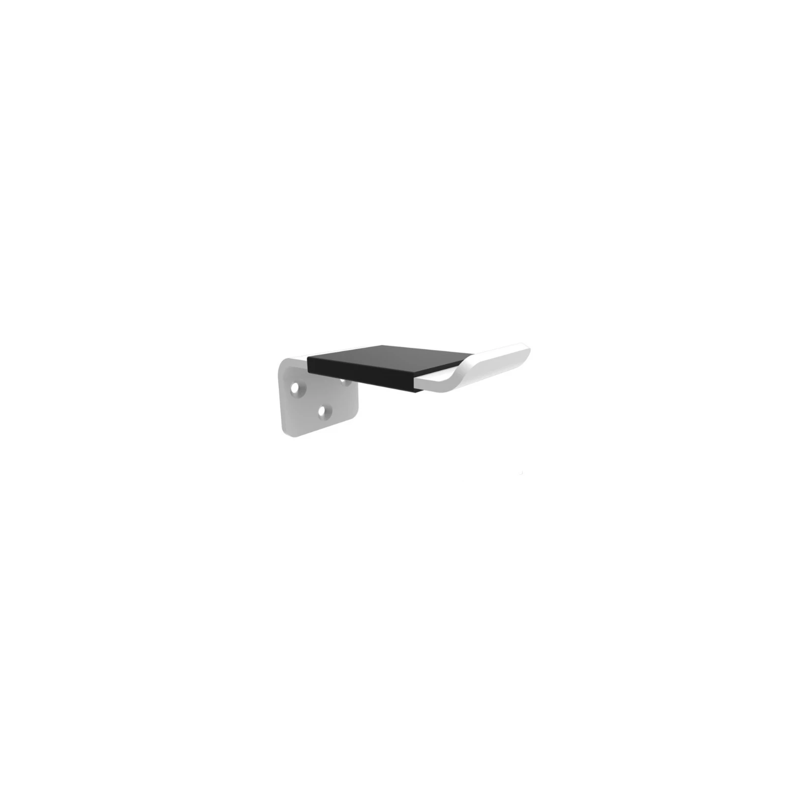 Suport de casti Multibrackets MB-1848, cu prindere de perete, alb