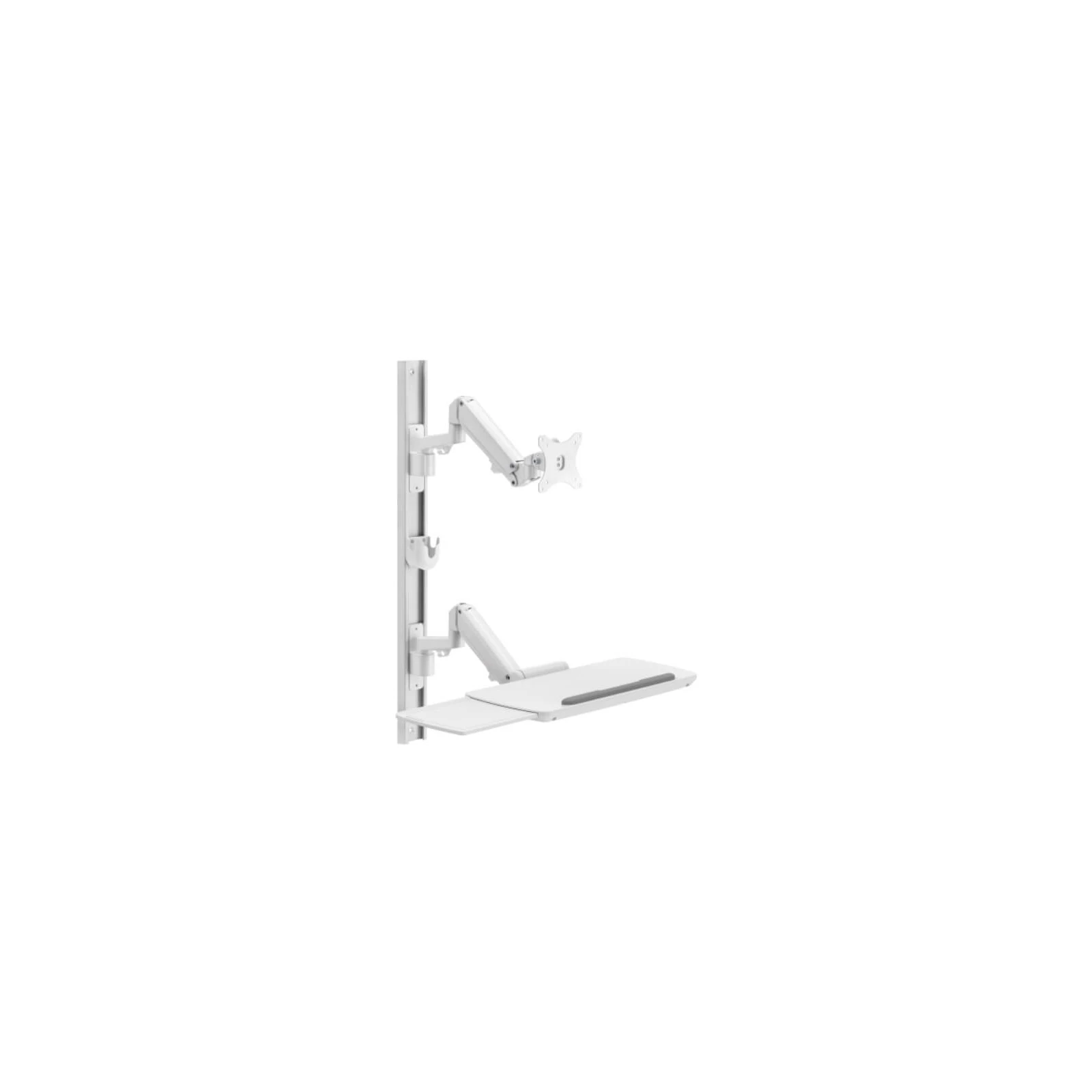 Statie de lucru medical de perete Blackmount MED02-2, display 17"-43”, max.12 kg
