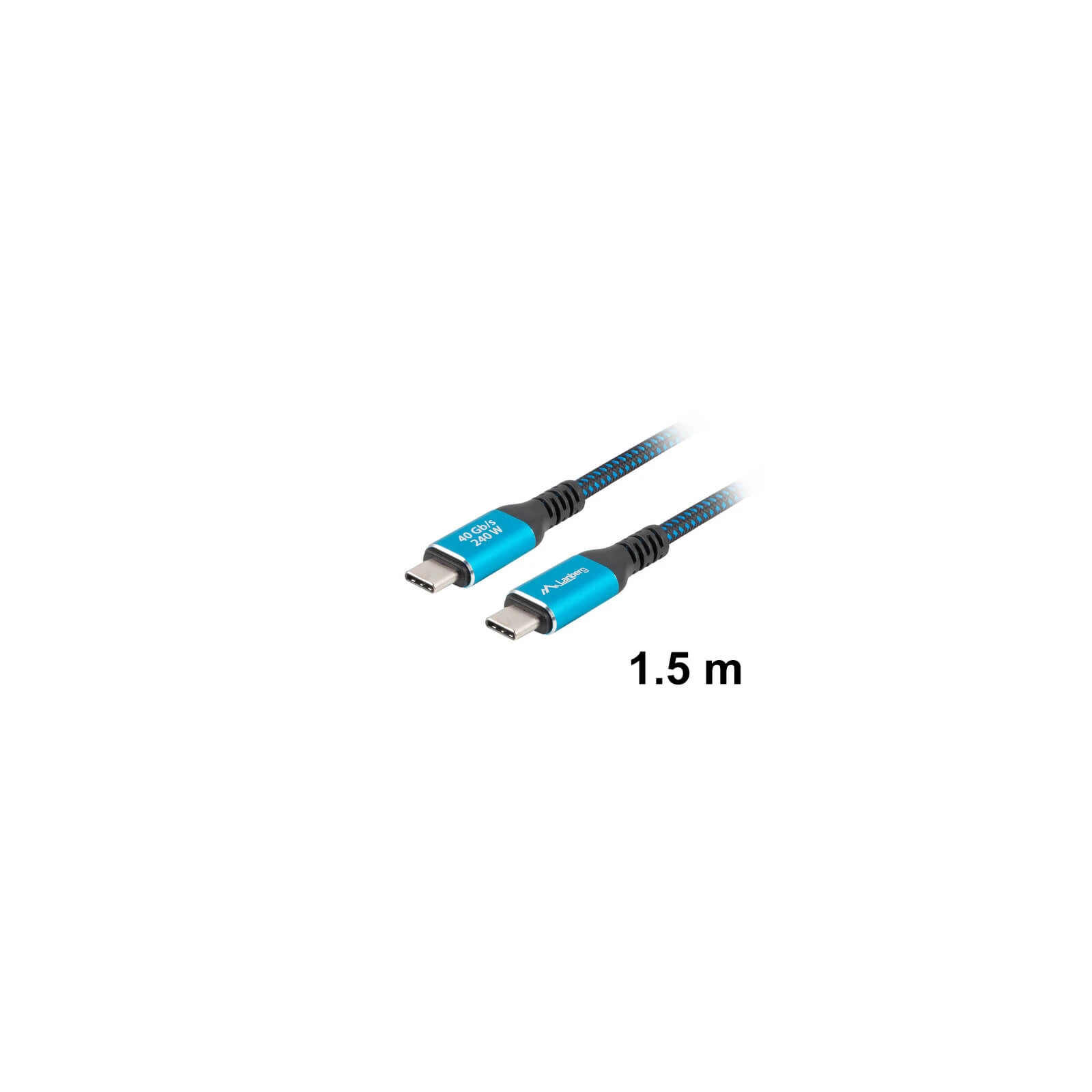 Cablu USB-C 4.0, 1.5m, 8K 60Hz, 240W incarcare, Lanberg