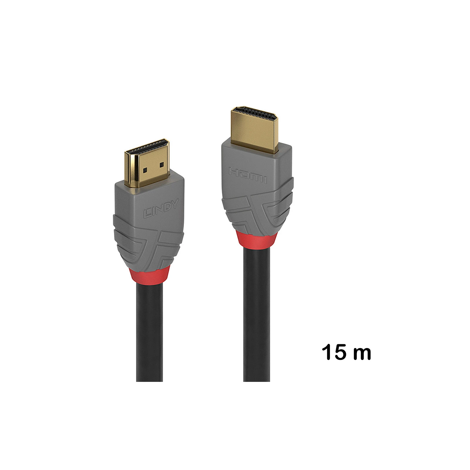 Cablu HDMI Standard, 15 m, Lindy, Anthra Line 36968