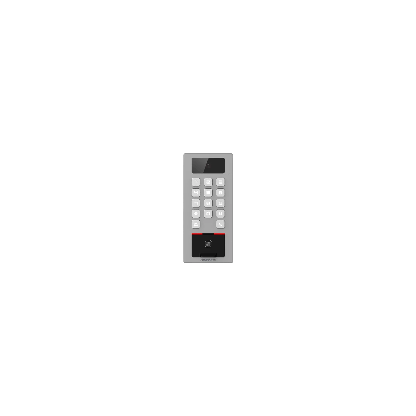 Terminal control acces si Video-interfon, tastatura, card, Bluetooth, Wi-Fi, Alarma - HIKVISION DS-K1T502DBFWX-C
