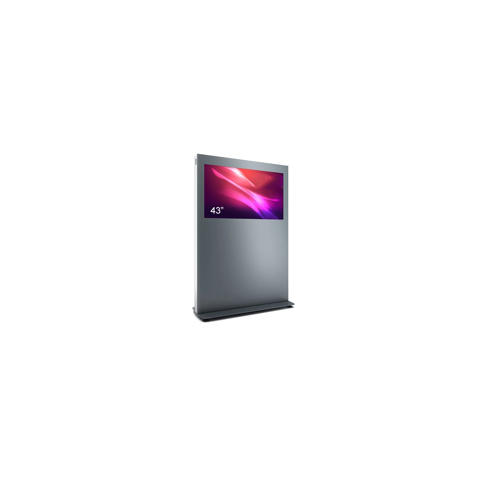 Totem de interior LANDSCAPE BL, BLH43N-SAB, pentru display de 43", fara sticla securizata frontala