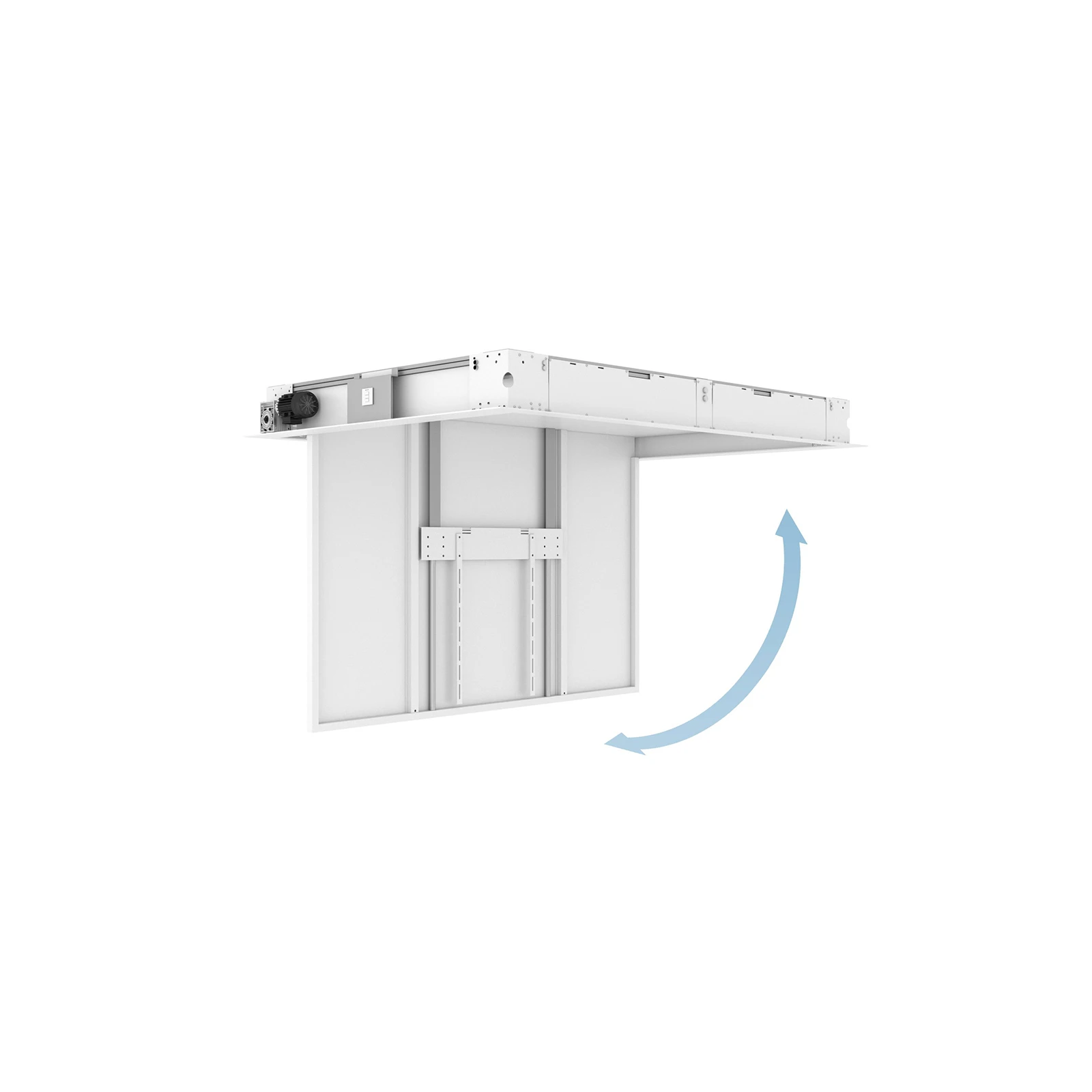 Suport TV motorizat incastrabil in tavan Multibrackets MB-5261, 65"-86", max.50kg, flip motorizat