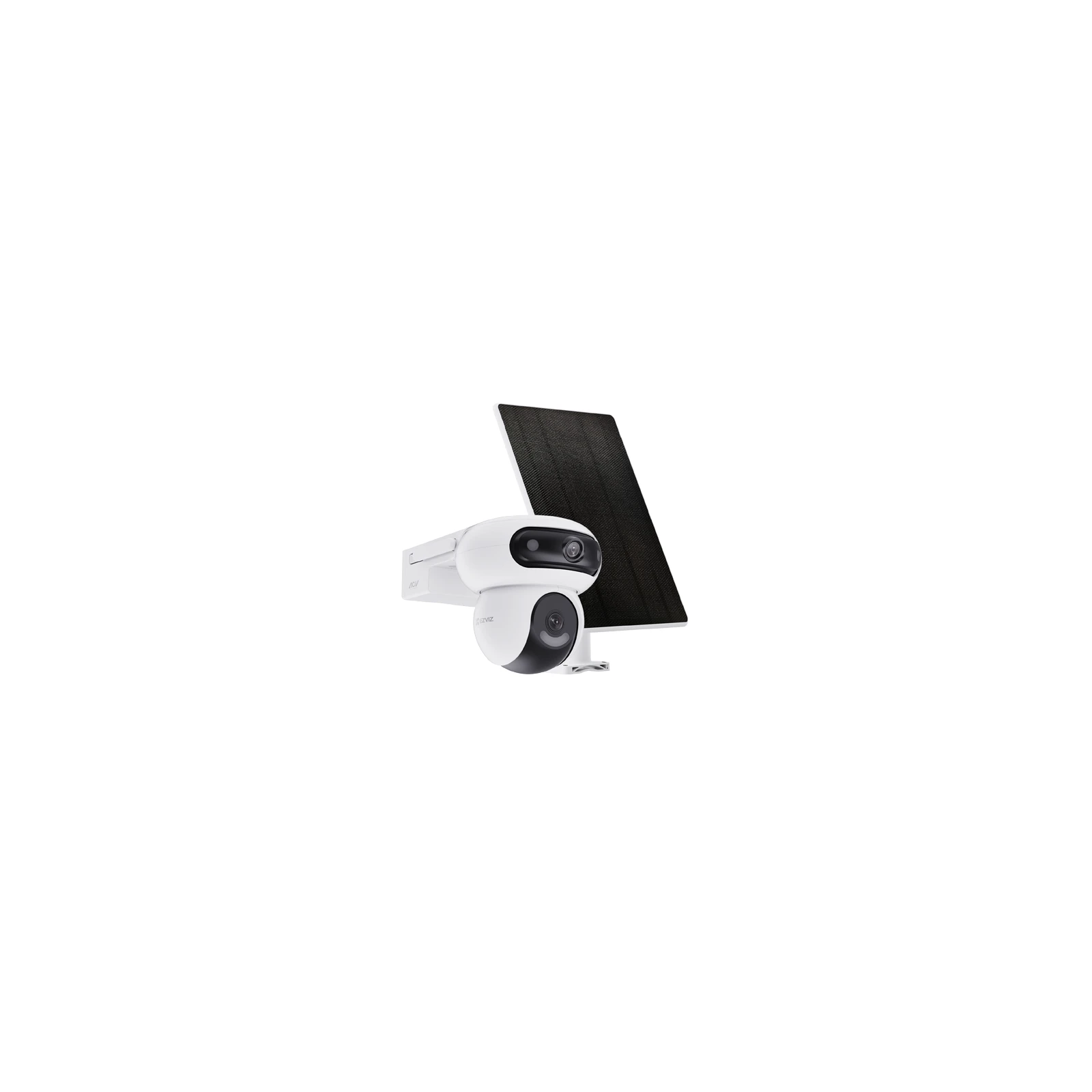 Camera IP PT Dual-Lens 4MP + panou solar 8W, Wi-Fi6, Baterie 10.400 mAh, Audio, IR 35M - EZVIZ CS-HB90/SP(2x4MP)