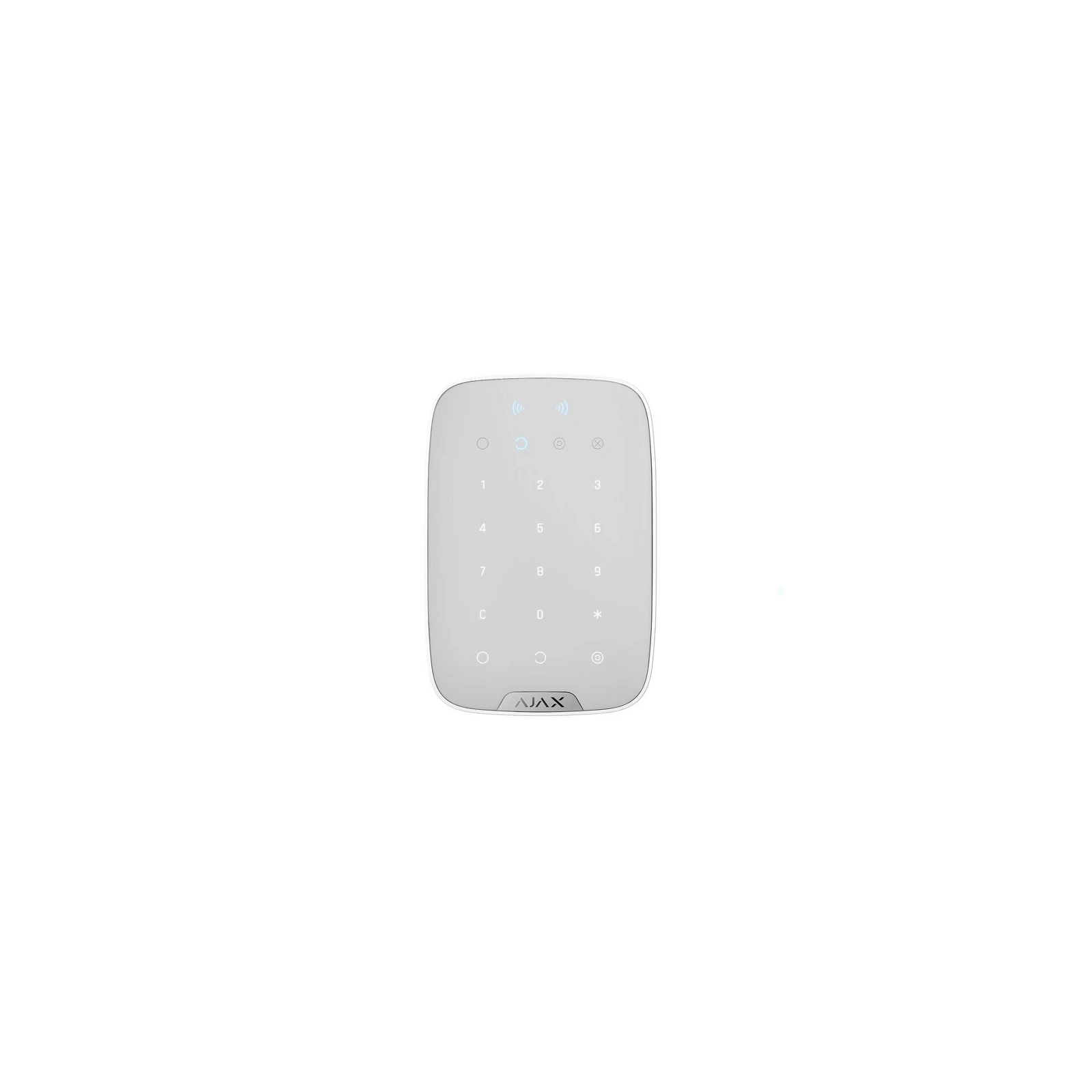 Tastatura wireless albă cu cititor de proximitate KEYPAD PLUS (WHT)