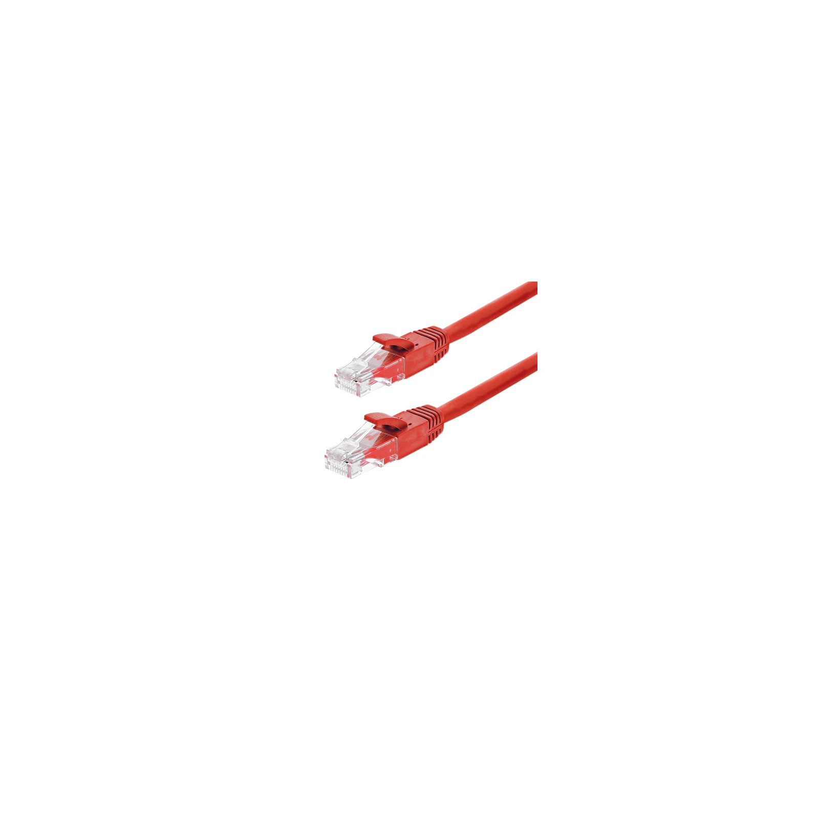 Patch cord Gigabit UTP cat6, LSZH, 0.50m, rosu - ASYTECH Networking TSY-PC-UTP6-050M-R