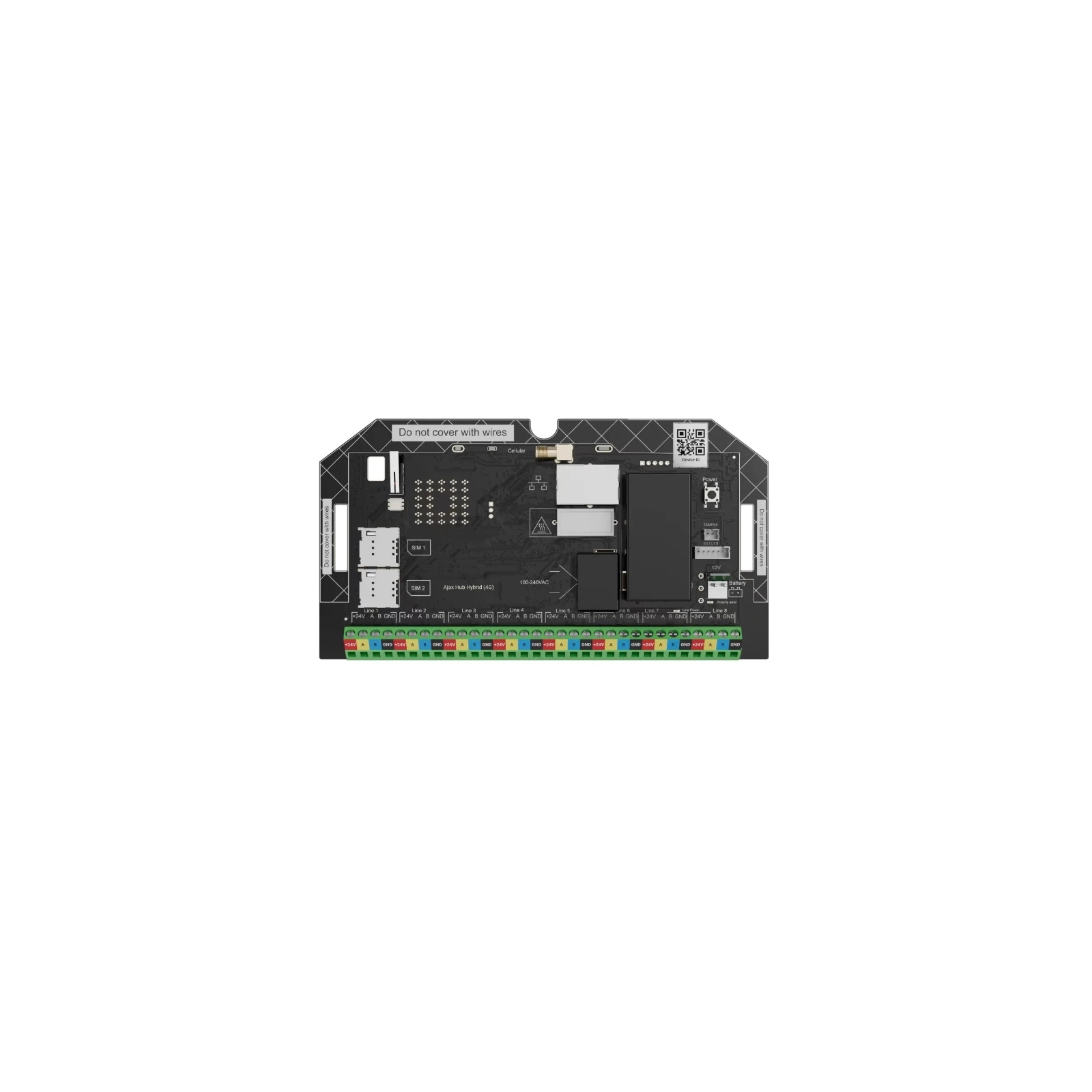 CENTRALA ALARMA HIBRID, FARA CARCASA, 4G, SUPERIOR