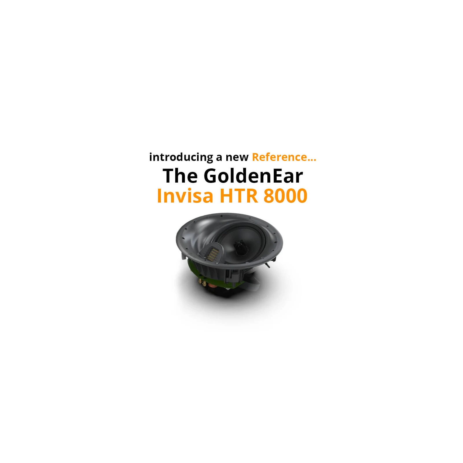 Boxa de tavan GOLDENEAR INVISA HTR 8000, 25Hz-35kHz, 92dB, Reference quality, compatibil Dolby Atmos
