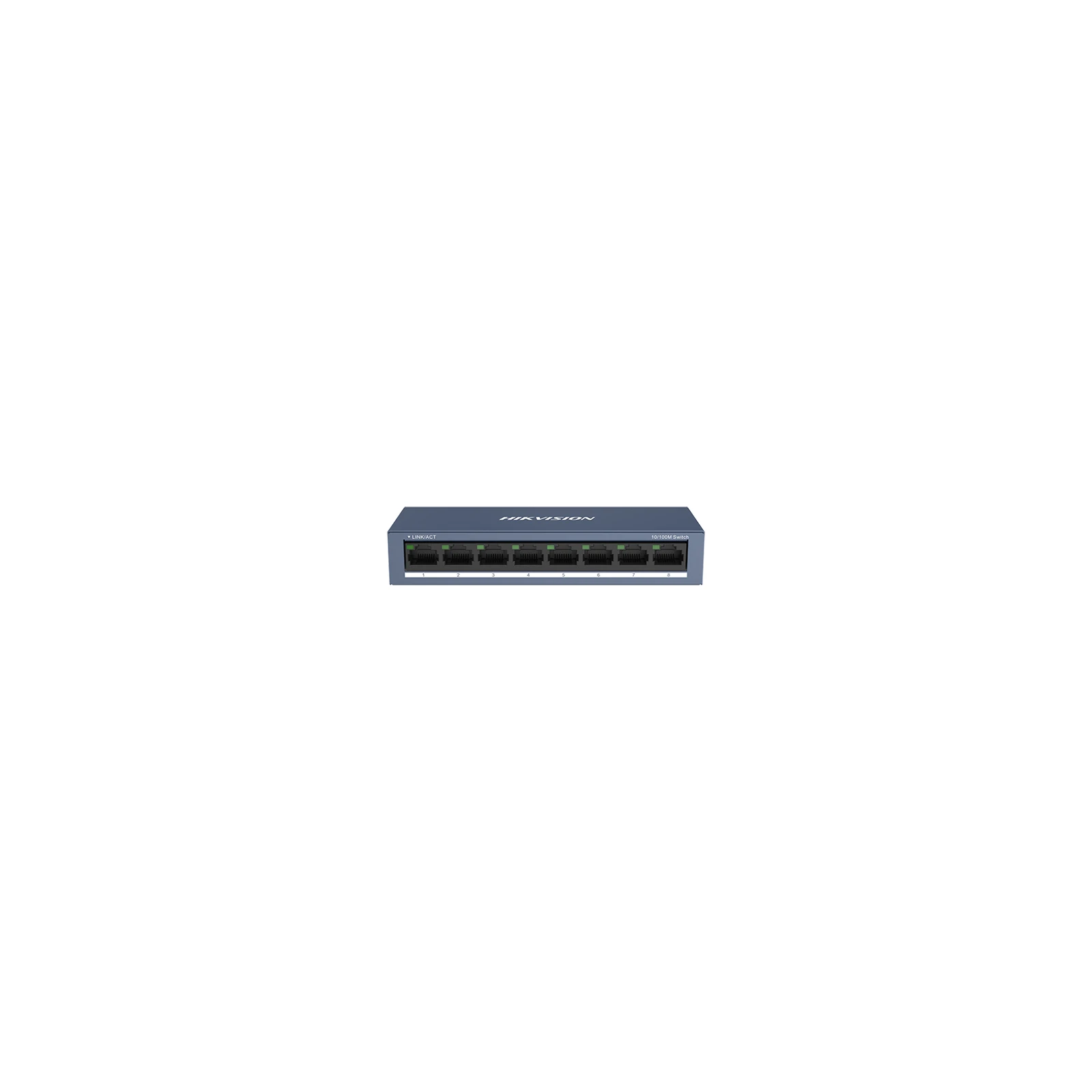 Switch L2, 8 x RJ45 10/100 Mbps, Unmanaged - HIKVISION DS-3E0108-O