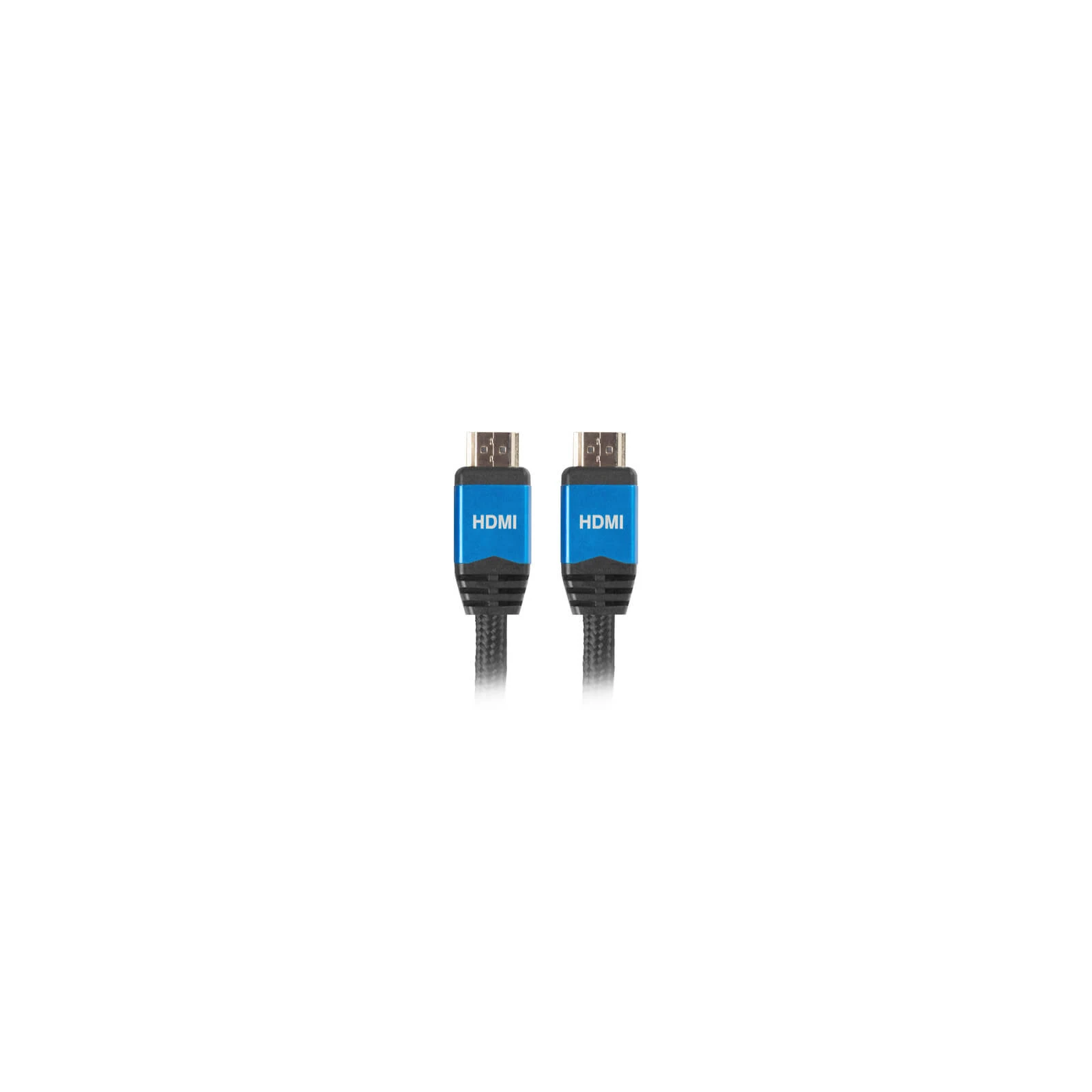 Cablu 1 m HDMI2.0 premium cu mufe metalice, 4K@60Hz, CA-HDMI-20CU-0010-BL, Lanberg