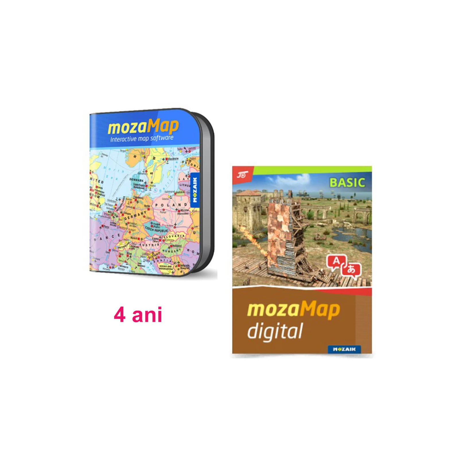 Atlas istoric multilingv - ediție de Bază, 4 ani