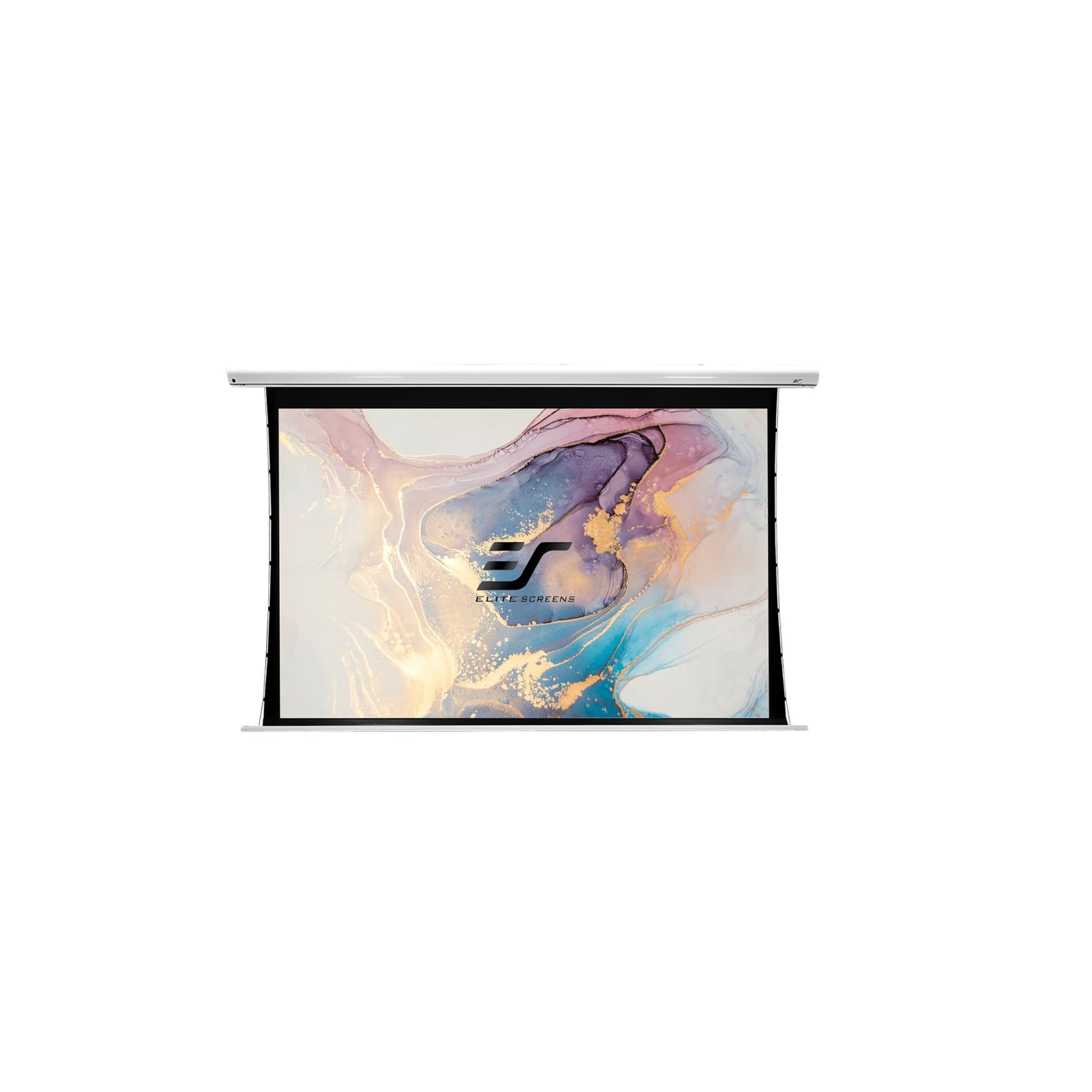 Ecran de proiectie electric tensionat de perete/tavan, 332x187, Elitescreens SKT150XHW2-E24,16:9 drop 60cm