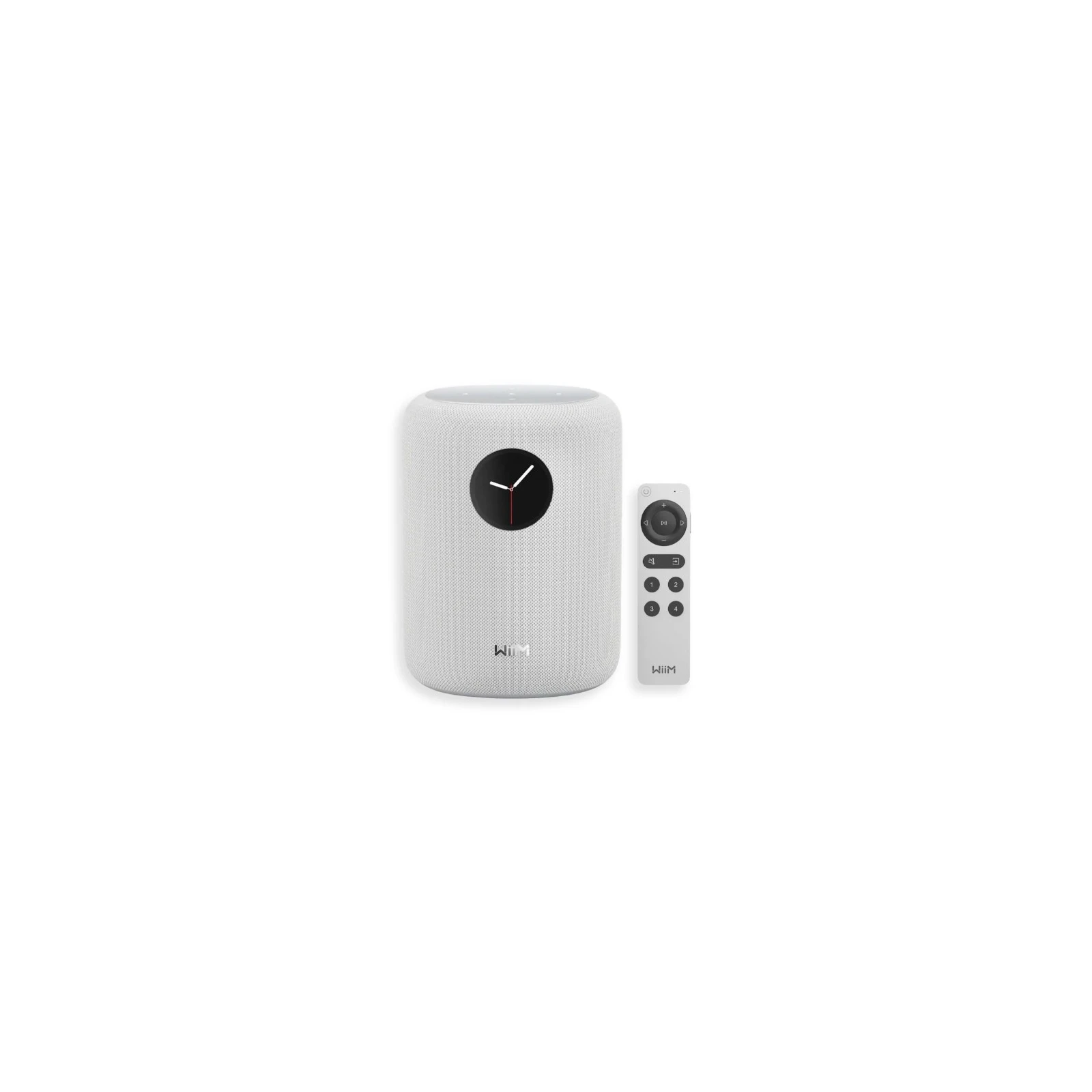 Boxa activa WiiM Sound cu ecran touch, 100W, alb