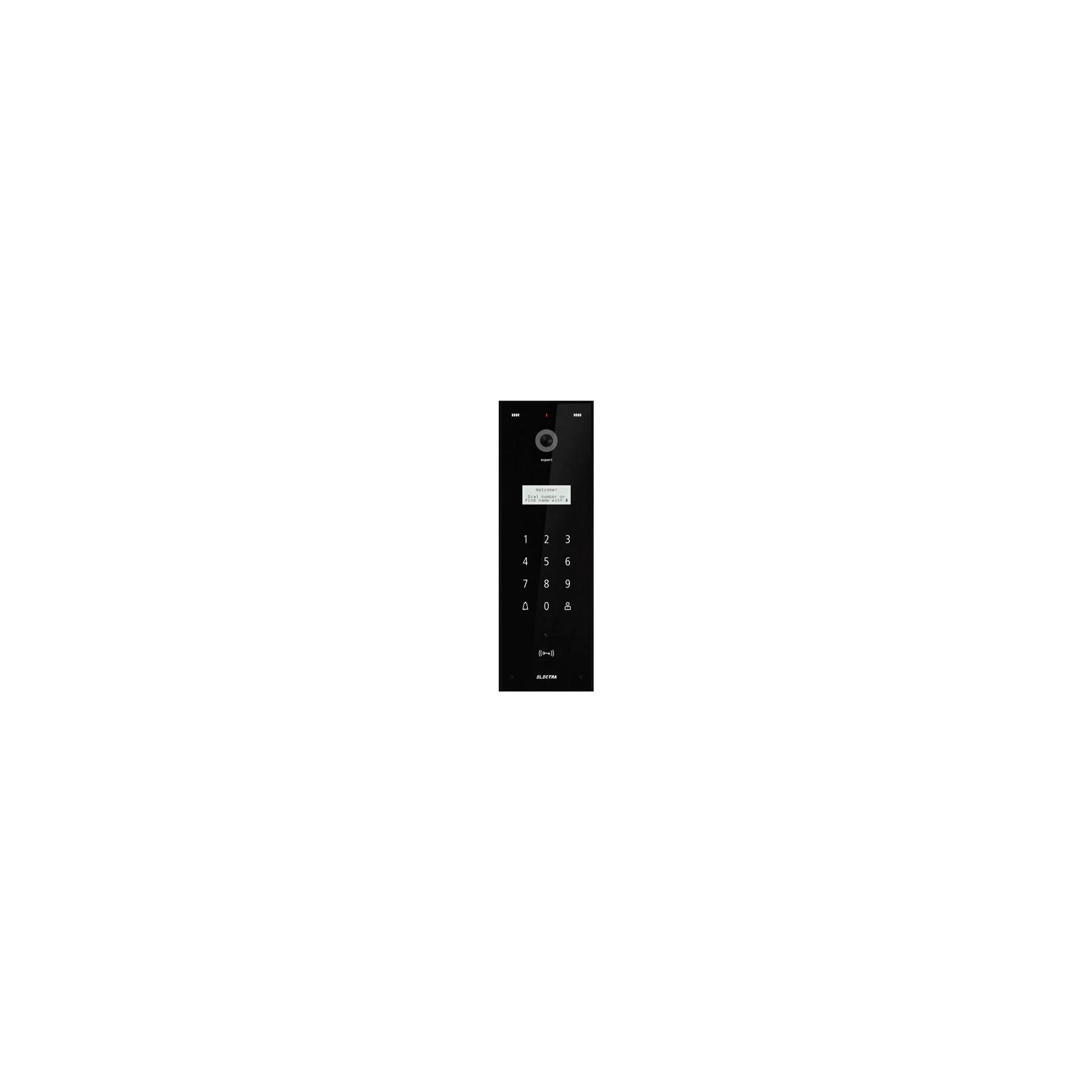 Panou exterior video EXPERT pentru BLOCURI - 255 de Familii, G3 - ELECTRA VPE.0BS03.ELBTL