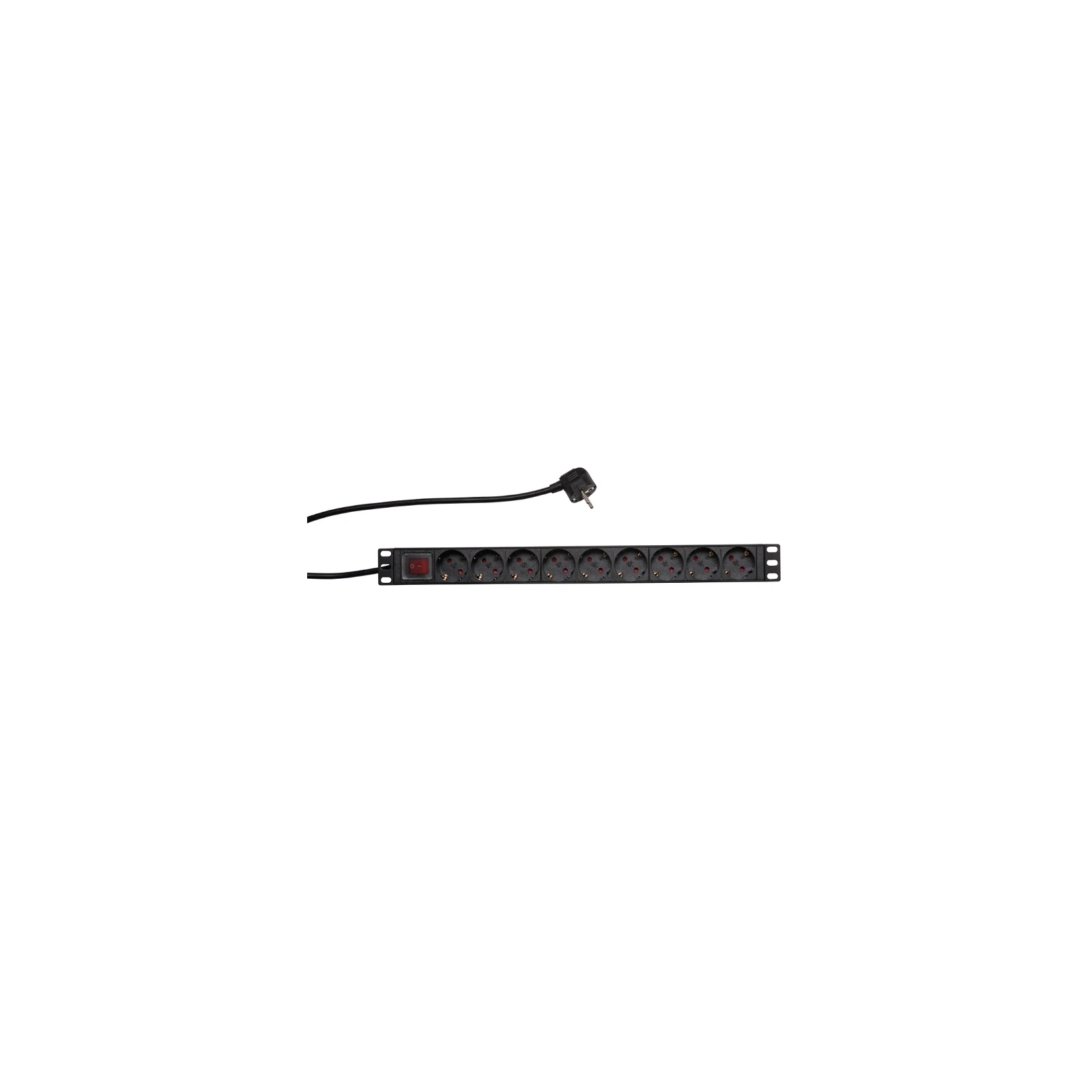 PDU 19", 9 X SCHUKO, 19'', CABLU 2M
