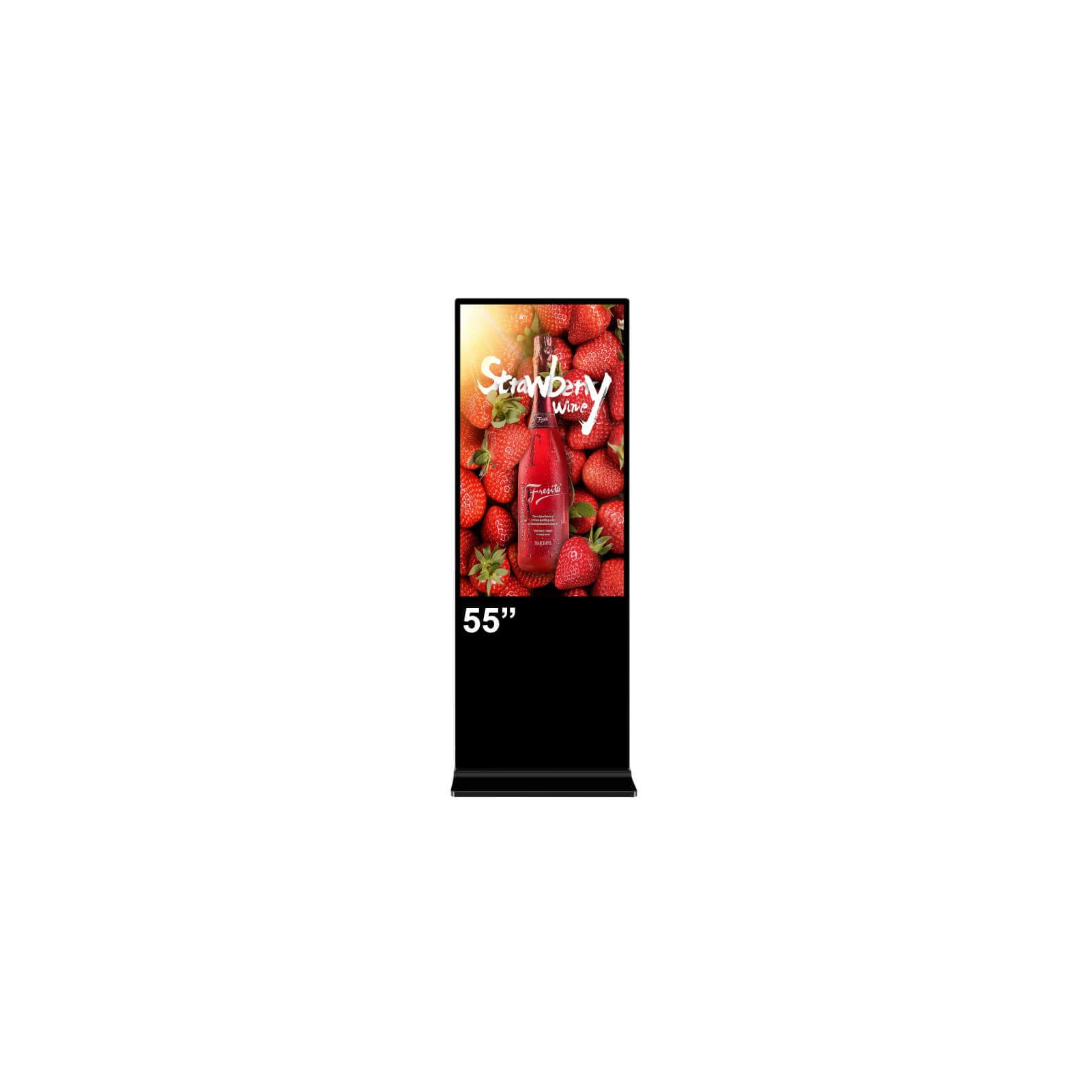Kiosk / Totem Indoor 55'' -  EVOBOARD display 55"  4K, inaltime 190cm, dimensiune 1903x734x70mm, Android 11
