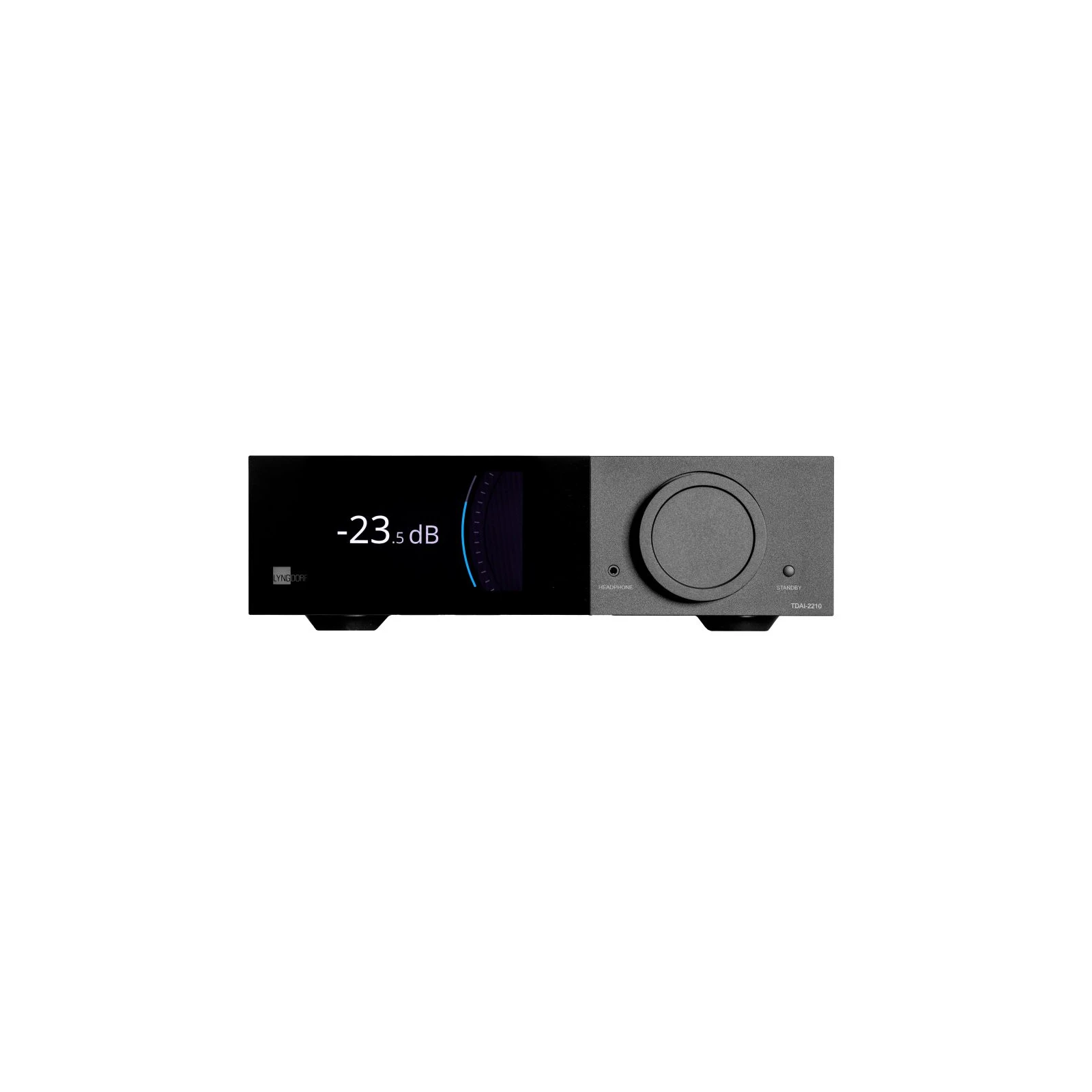 Amplificator stereo 2 x 210W Lyngdorf TDAI-2210 Basic, All-In-One cu HDMI, Chromecast, Airplay2, DSP, RoomPerfect