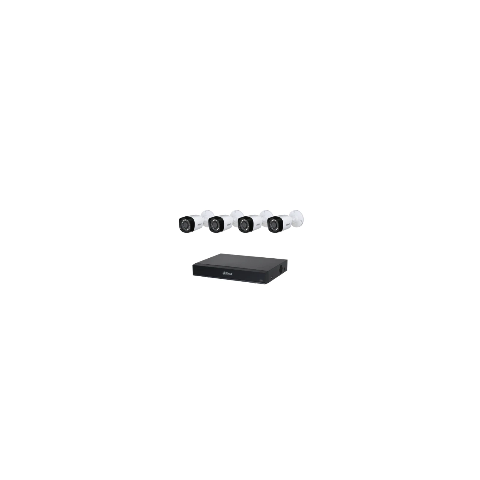 Kit 4 camere HDCVI 2MP cu xvr inclus BH-KXVR-4HFW1200RP