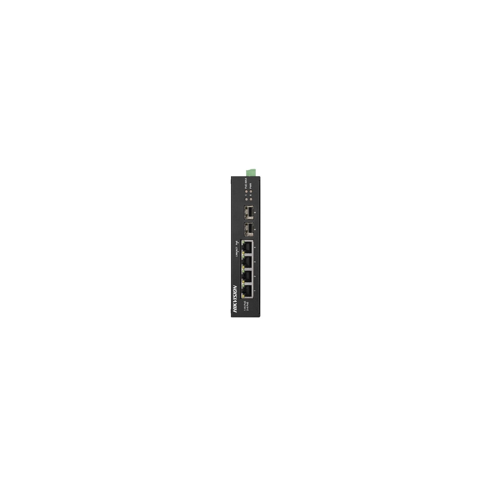 SWITCH 4 PORTURI POE GIGABIT + 2 SFP, INDUSTRIAL