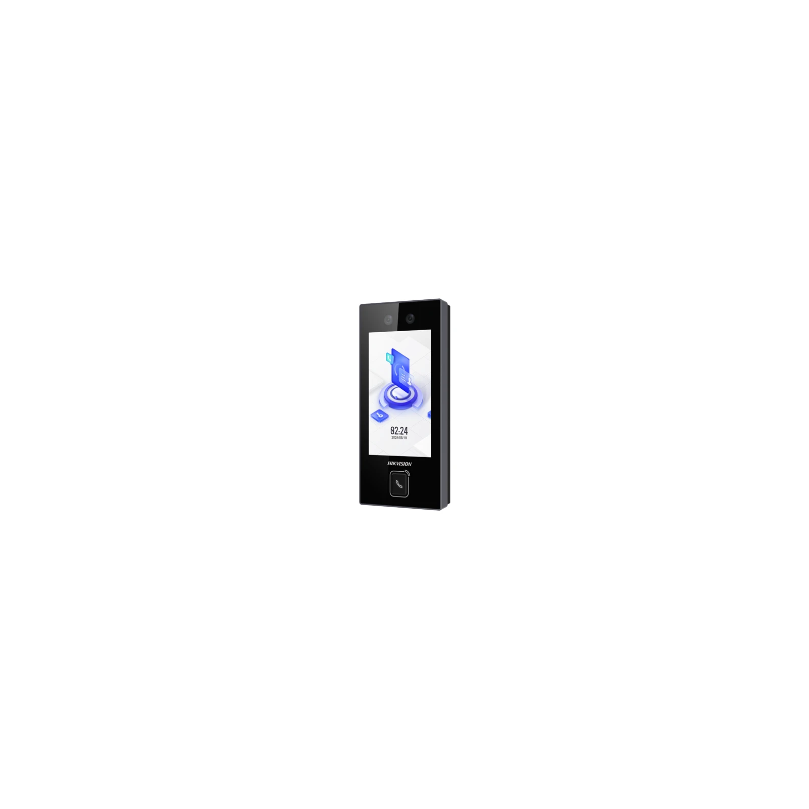Terminal control acces recunoastere faciala, 4.5 inch touch screen, M1, WiFi, PoE - HIKVISION DS-K1T344MBWX-E1