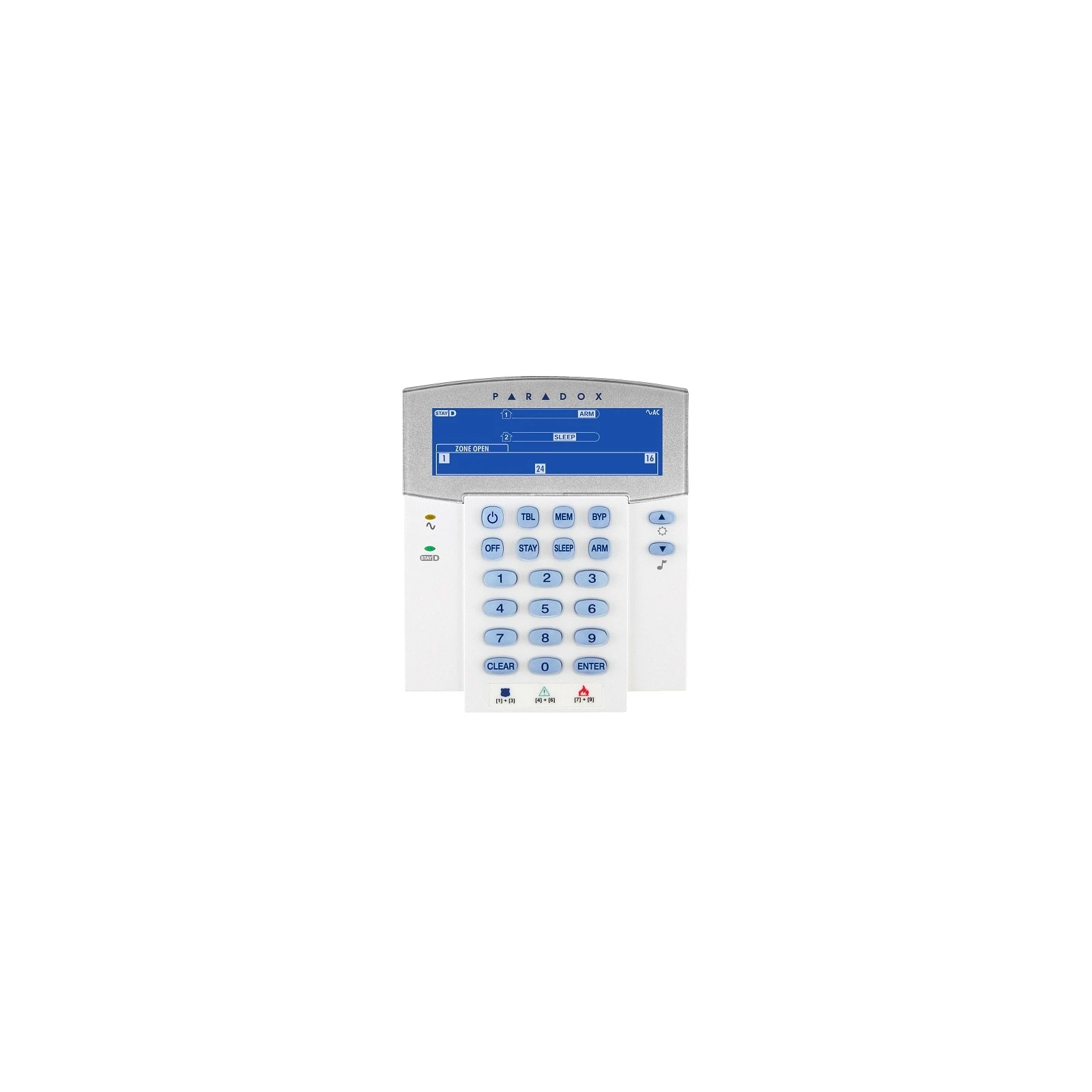 Tastatură LCD cu pictograme pe fir 32 zone K35